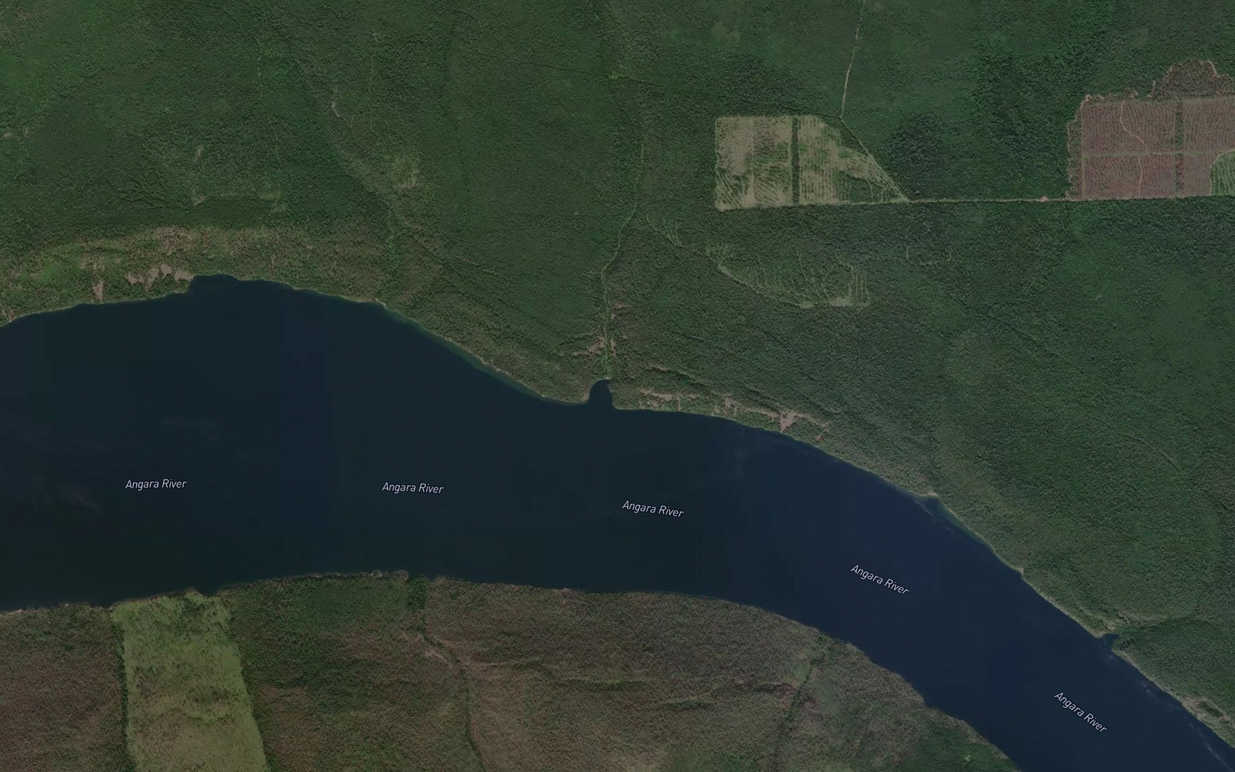 Satellite map of the Shamanskiy