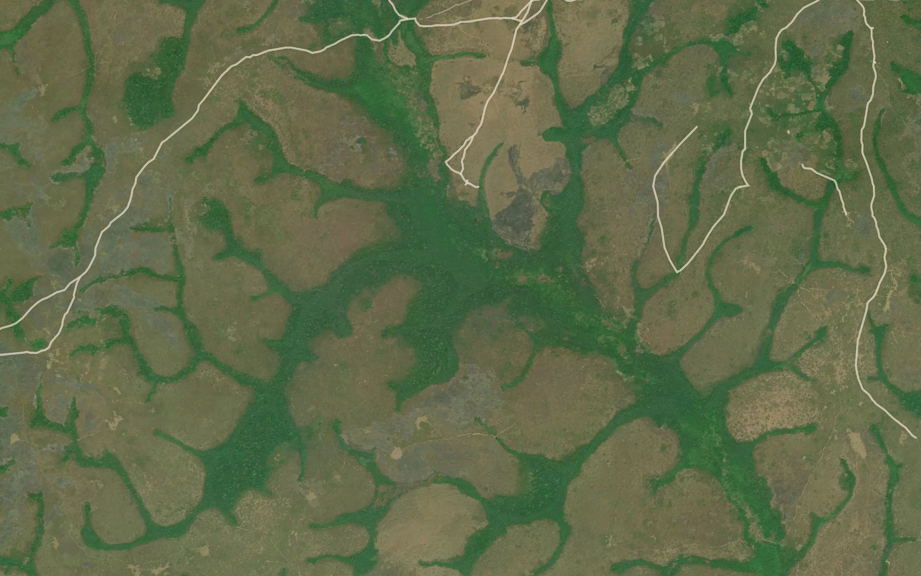 Satellite map of the Nangabale