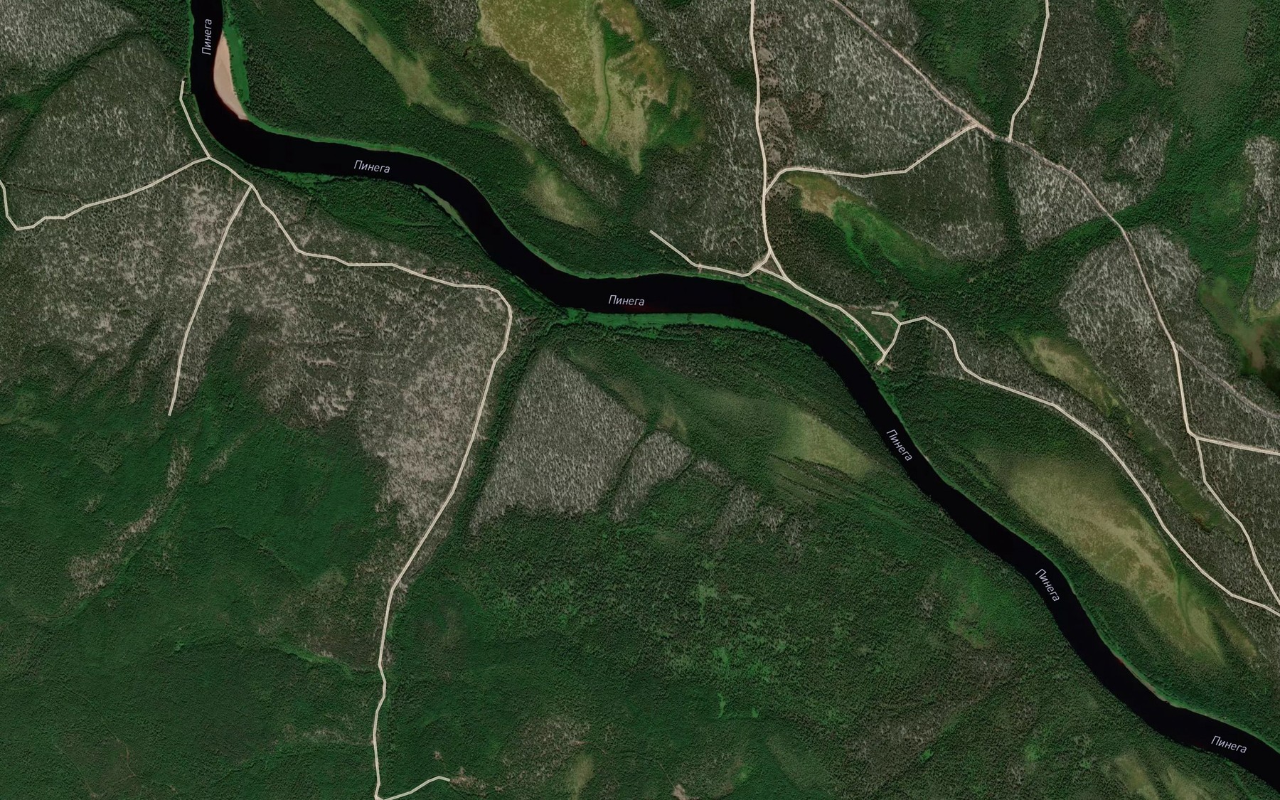 Satellite map of the Tyras