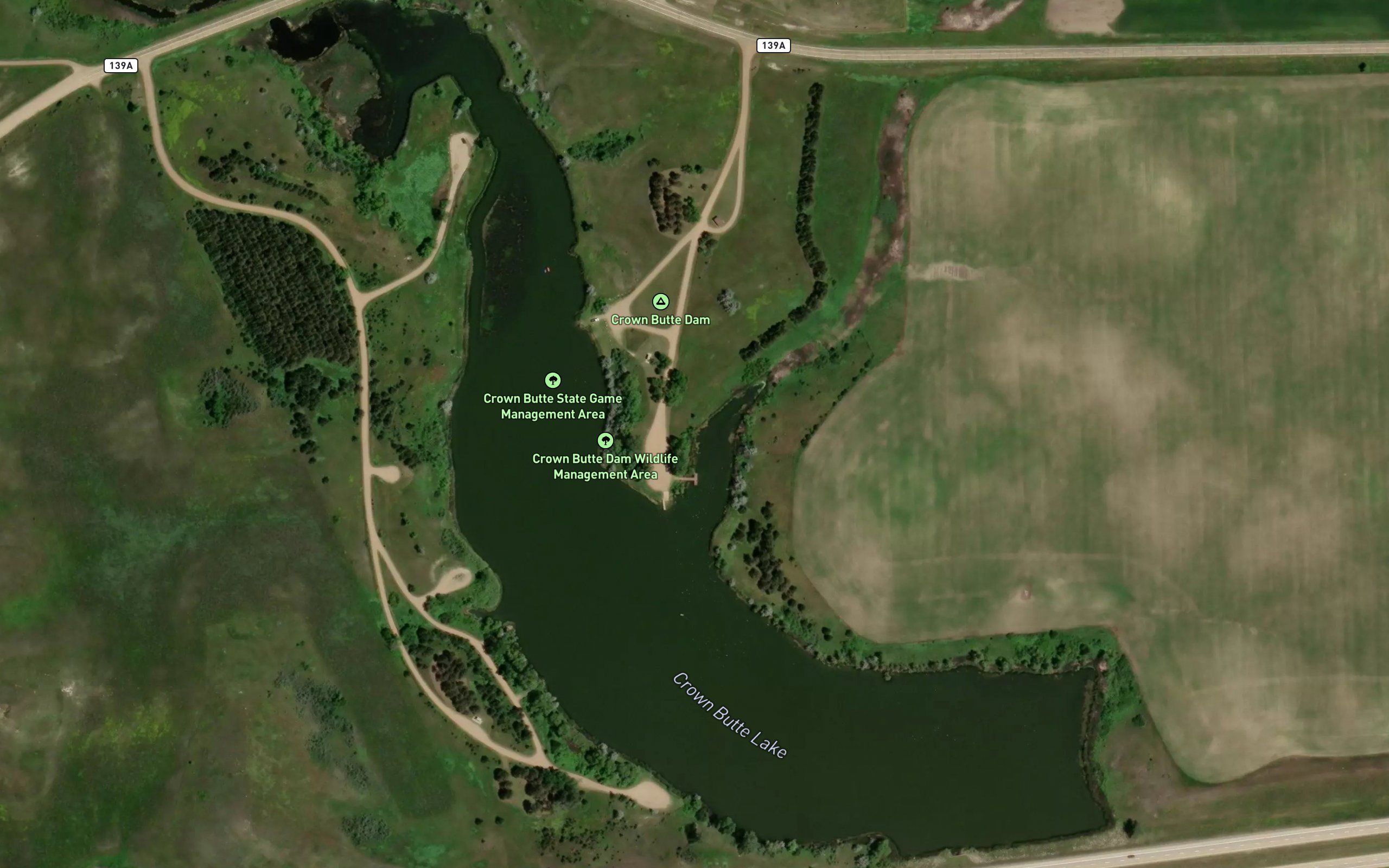 Crown Butte Lake