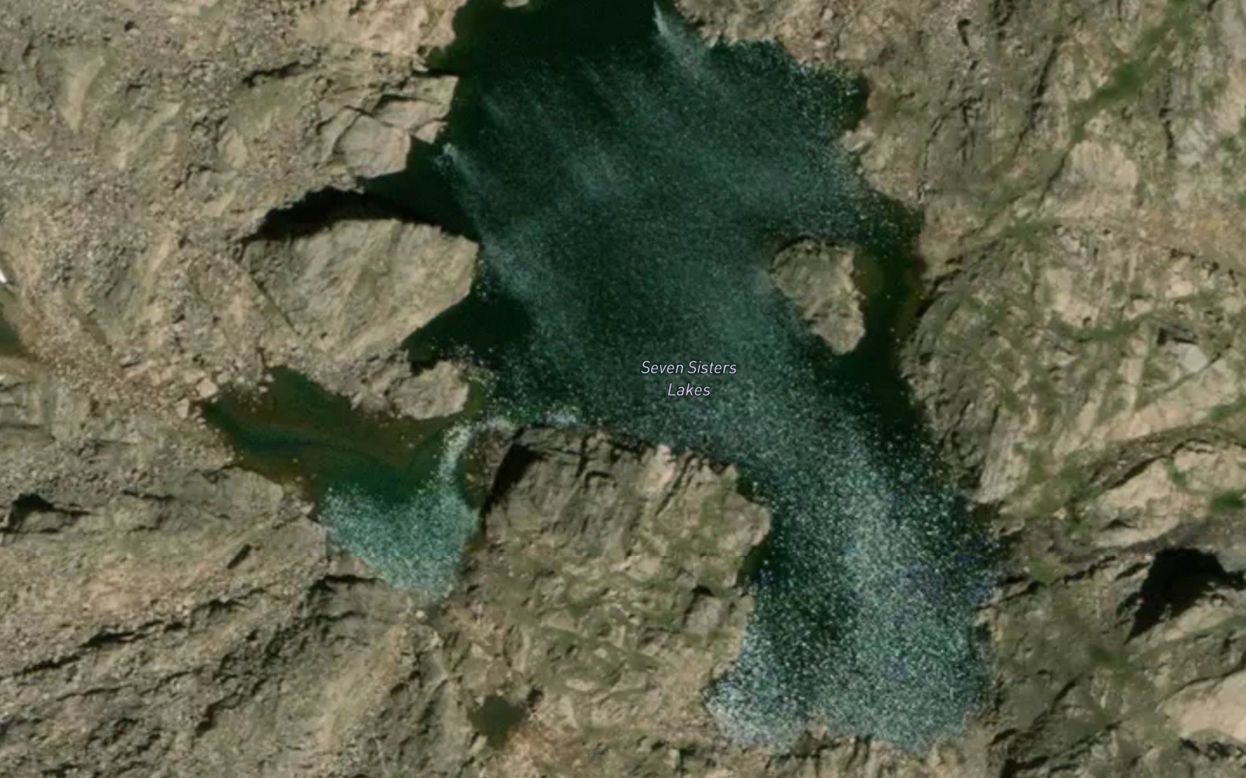 Seven Sisters Lakes