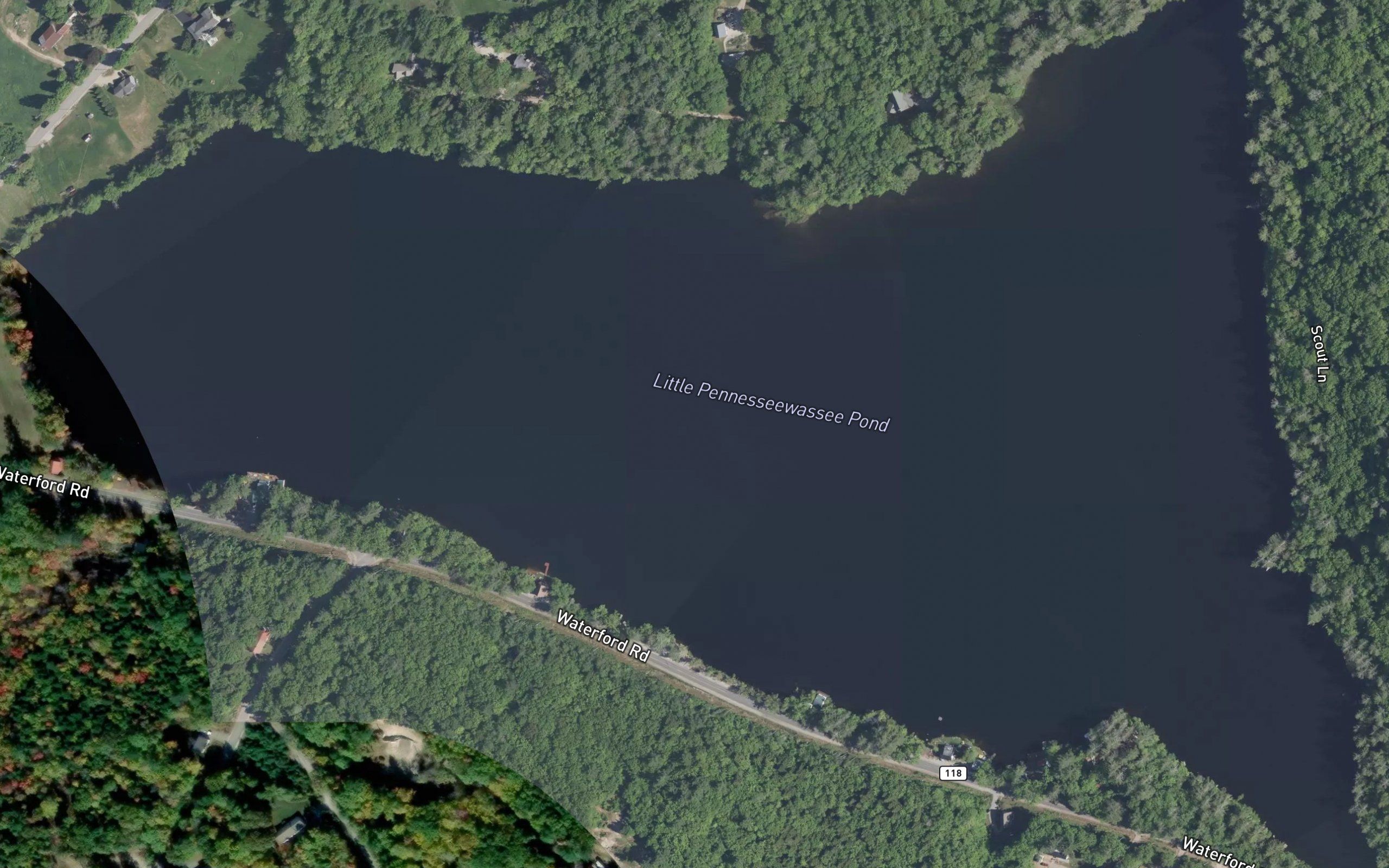 Little Pennesseewassee Pond