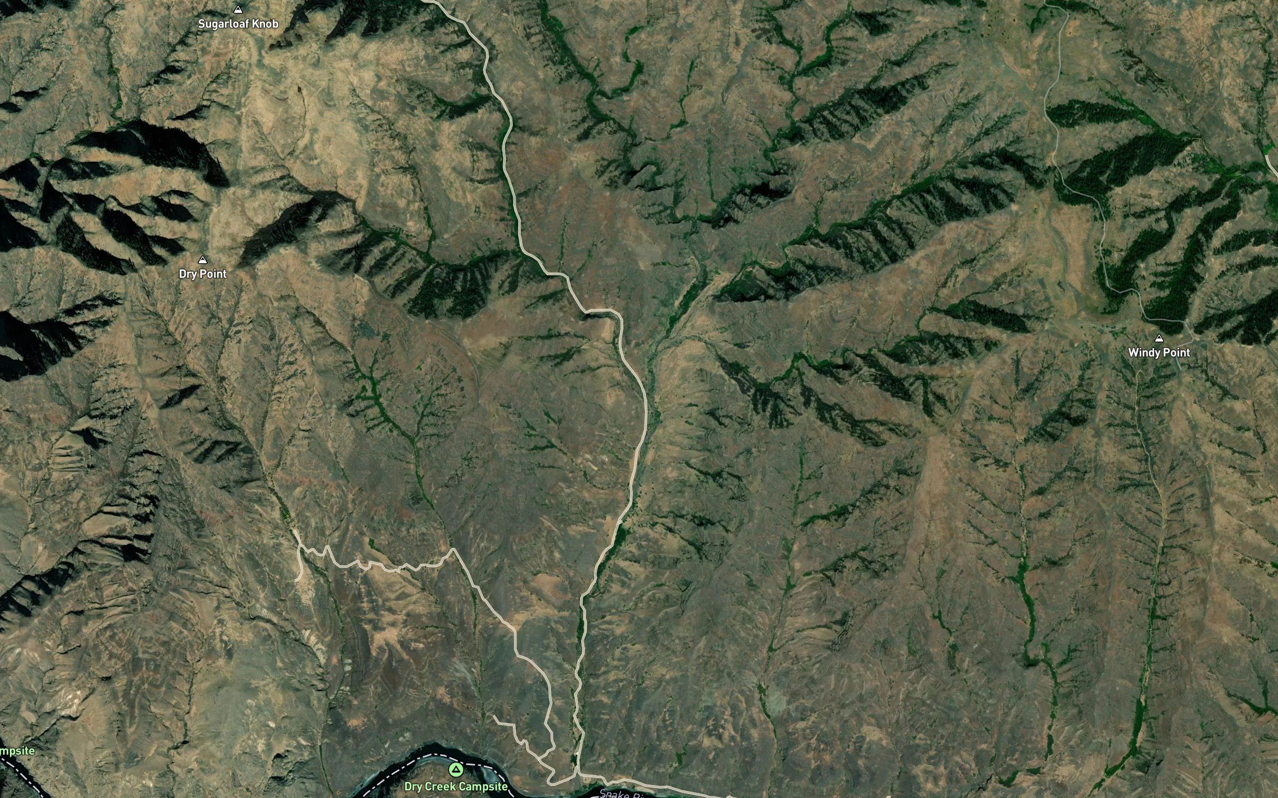 Left Fork Dry Creek