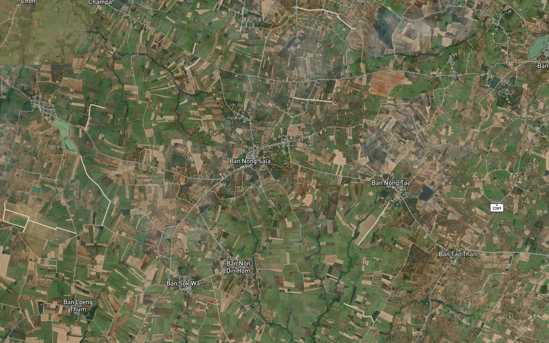Satellite map of the Nong Liam