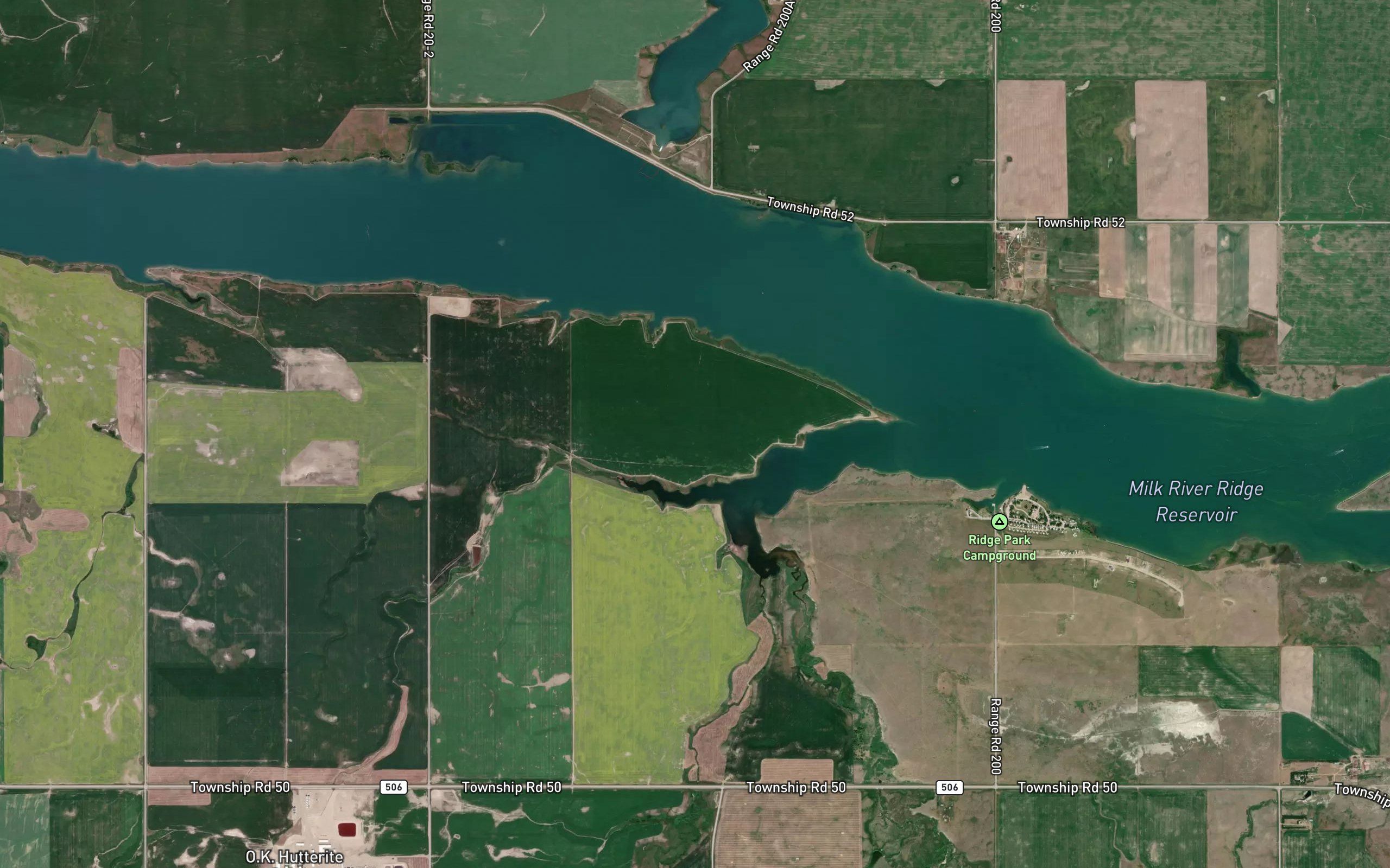 Milk River Ridge Reservoir