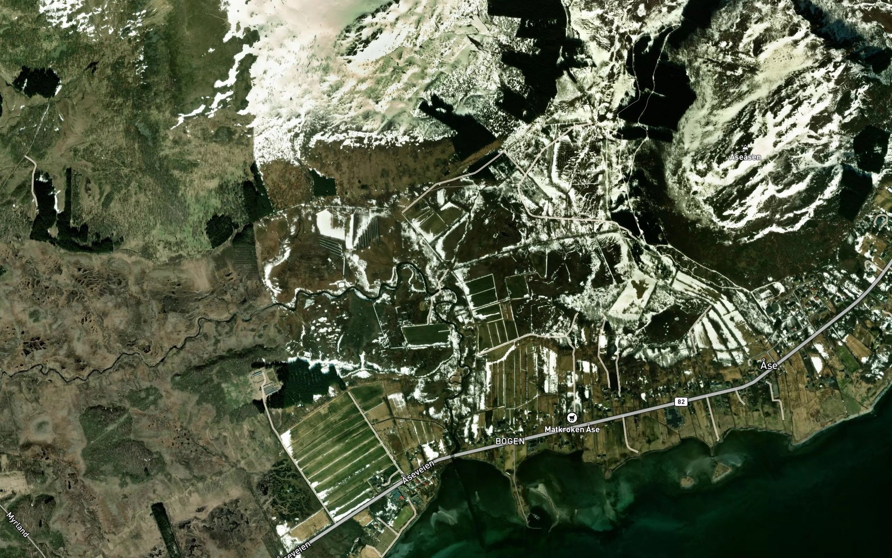 Satellite map of the Bekkan