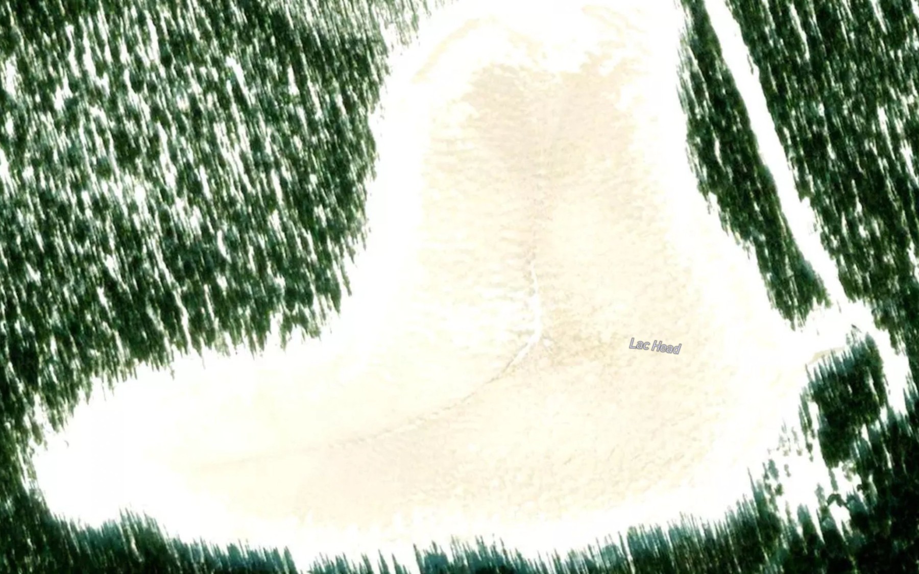 Satellite map of the Lac Head
