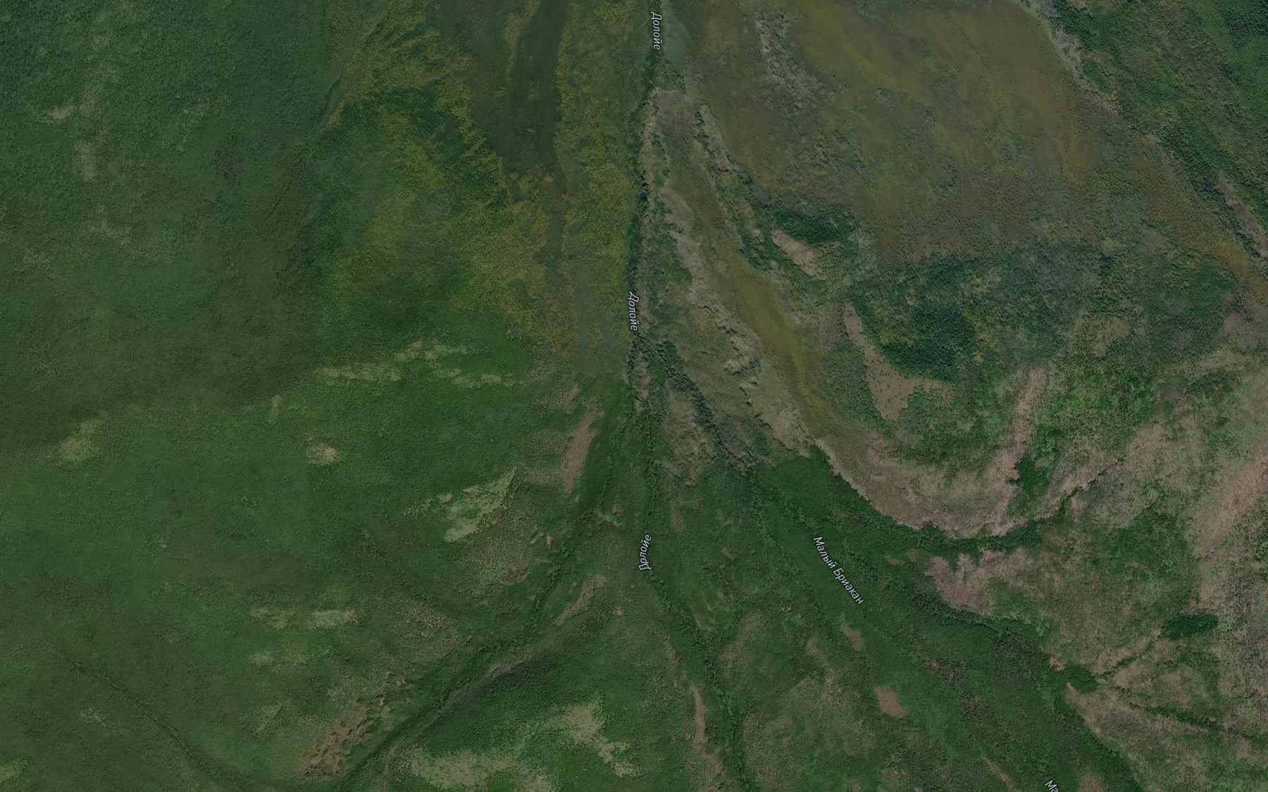 Satellite map of the Raduzhnyy