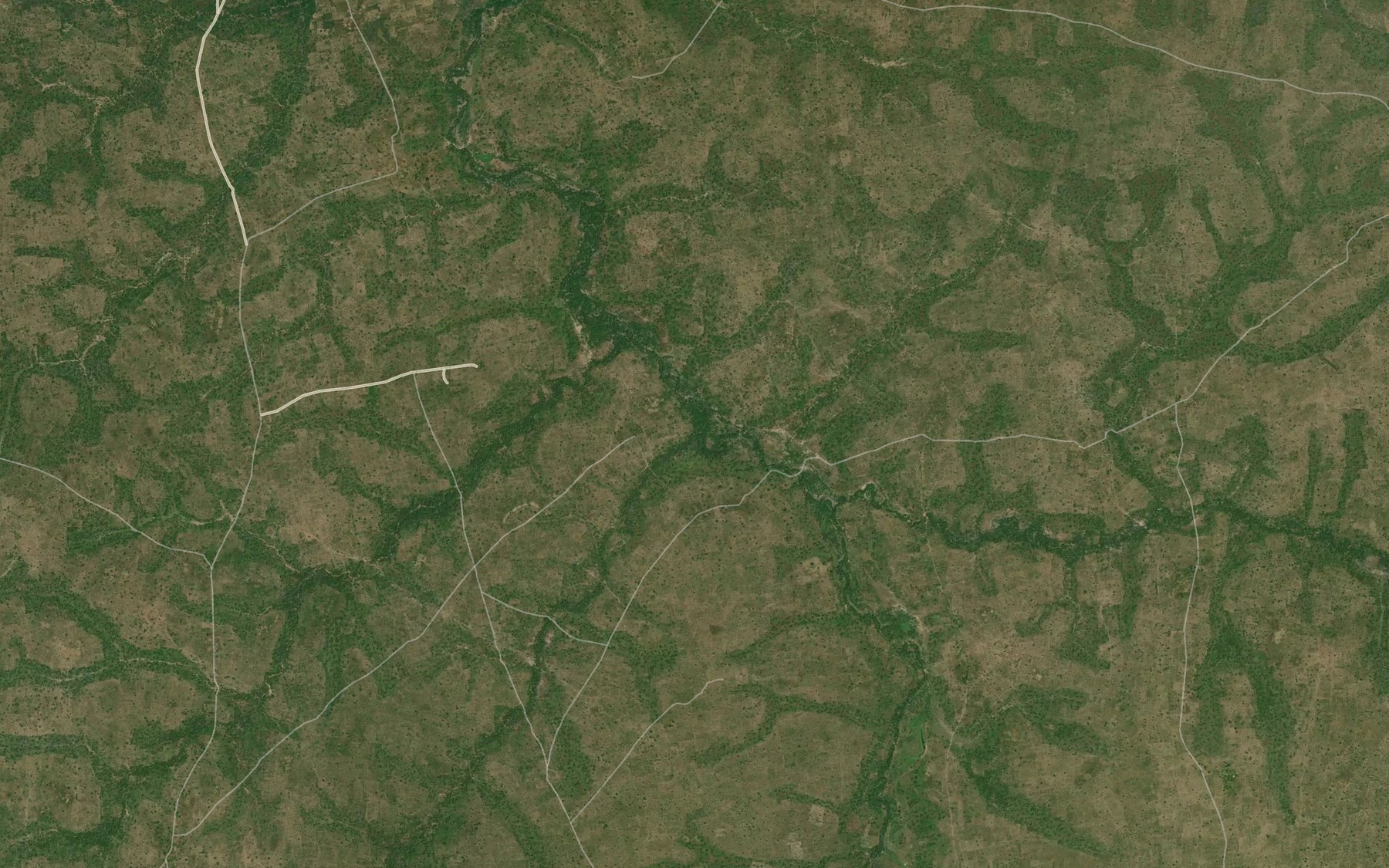 Satellite map of the River Dodi