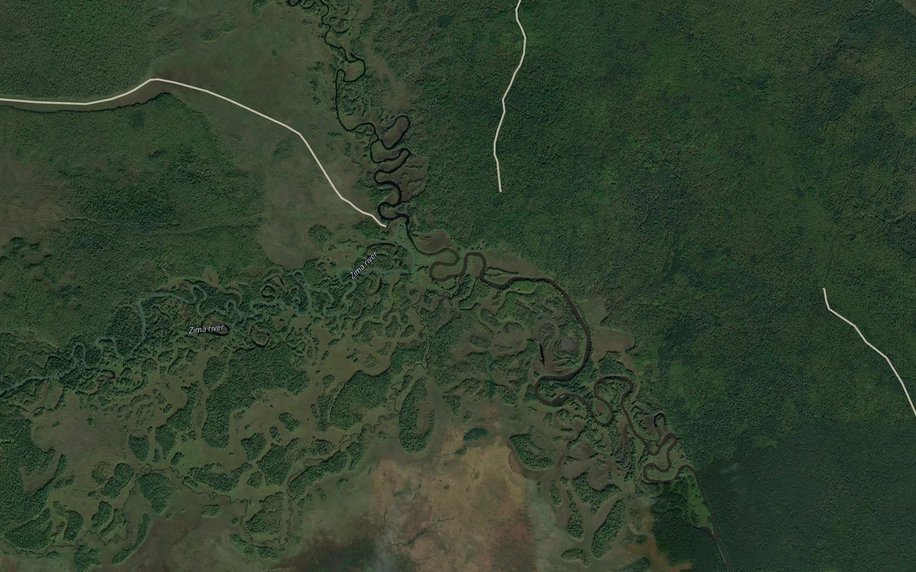 Satellite map of the Bashir