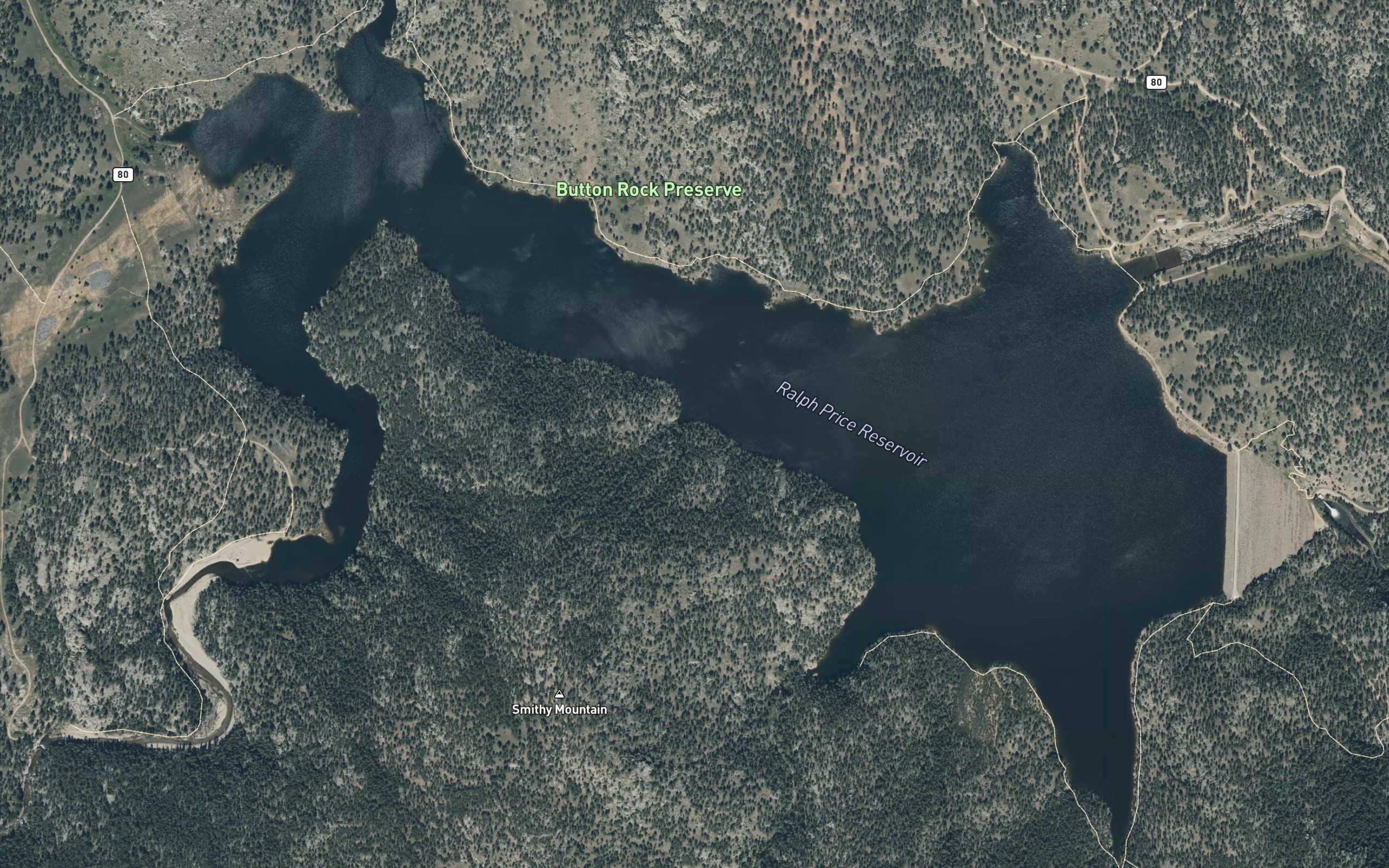Button Rock Reservoir