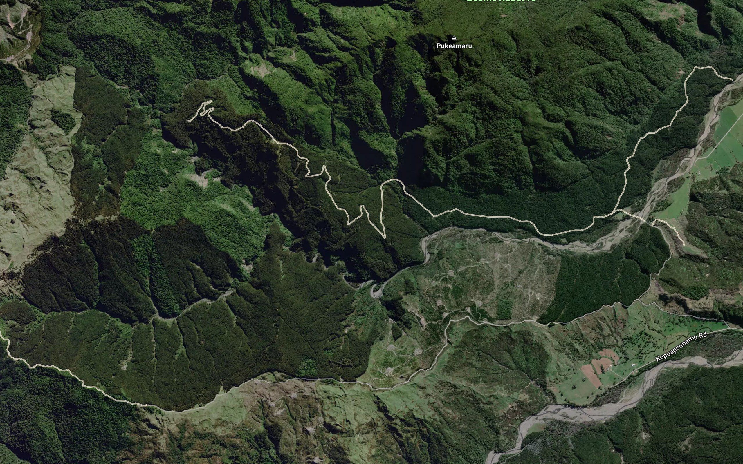 Karakatuwhero River