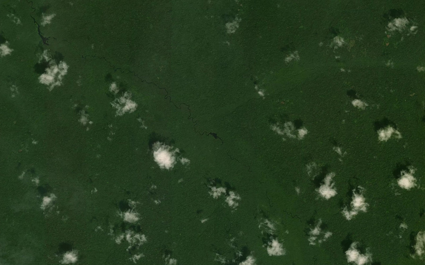 Satellite map of the Boembe
