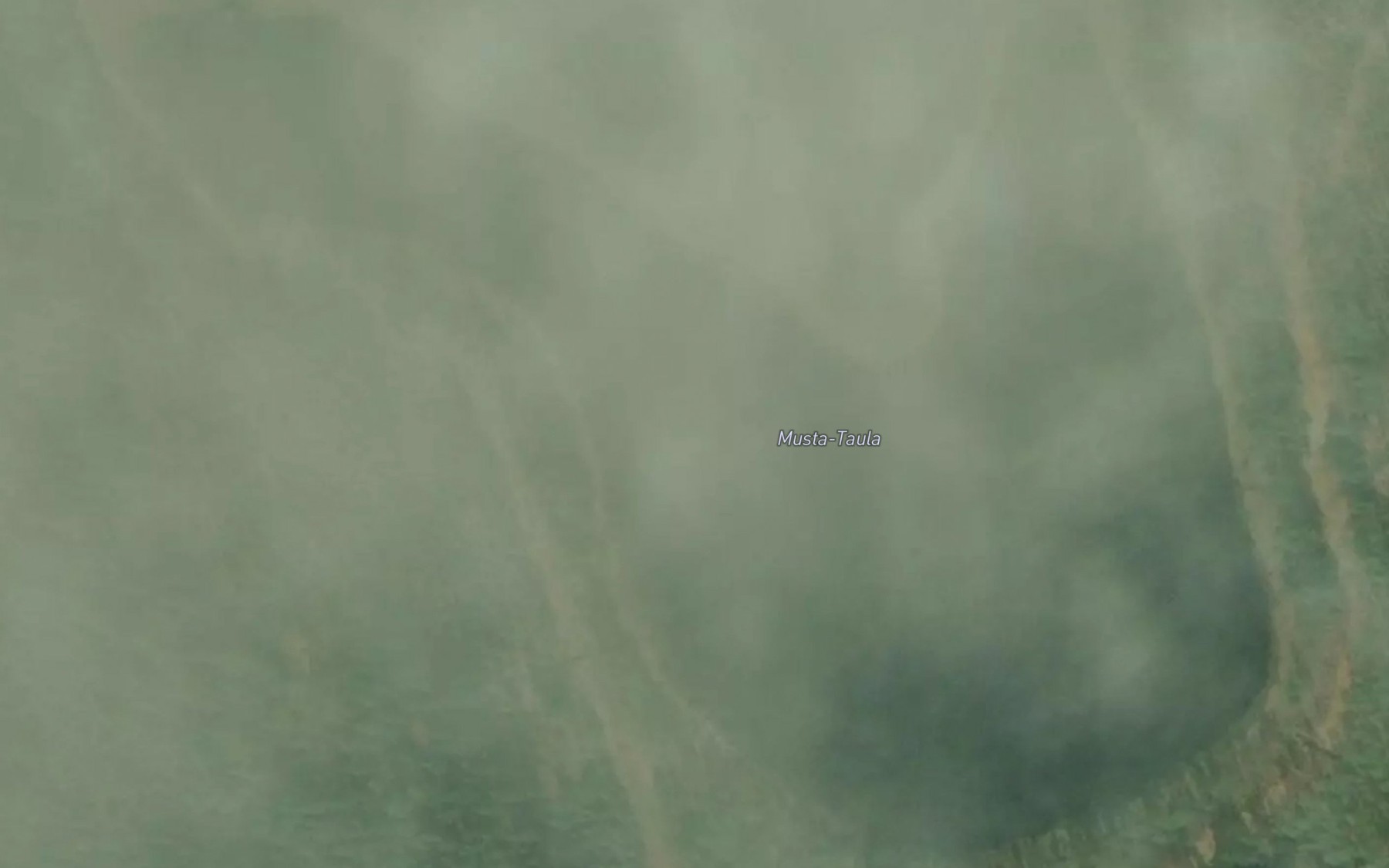 Satellite map of the Musta-Taula