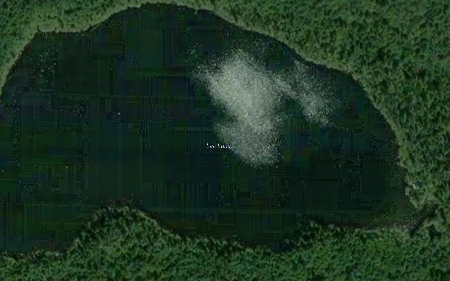 Satellite map of the Lac Lune