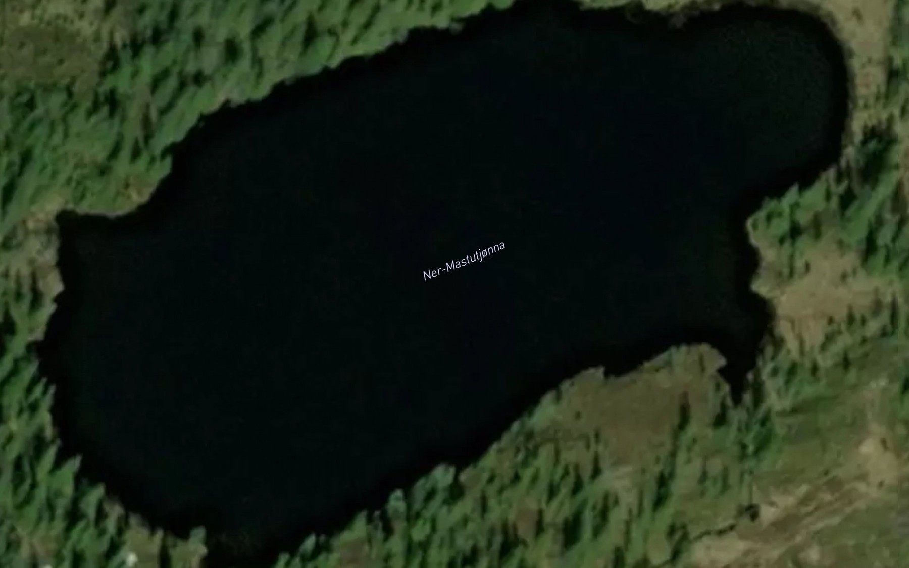 Satellite map of the Ner-Mastutjonna