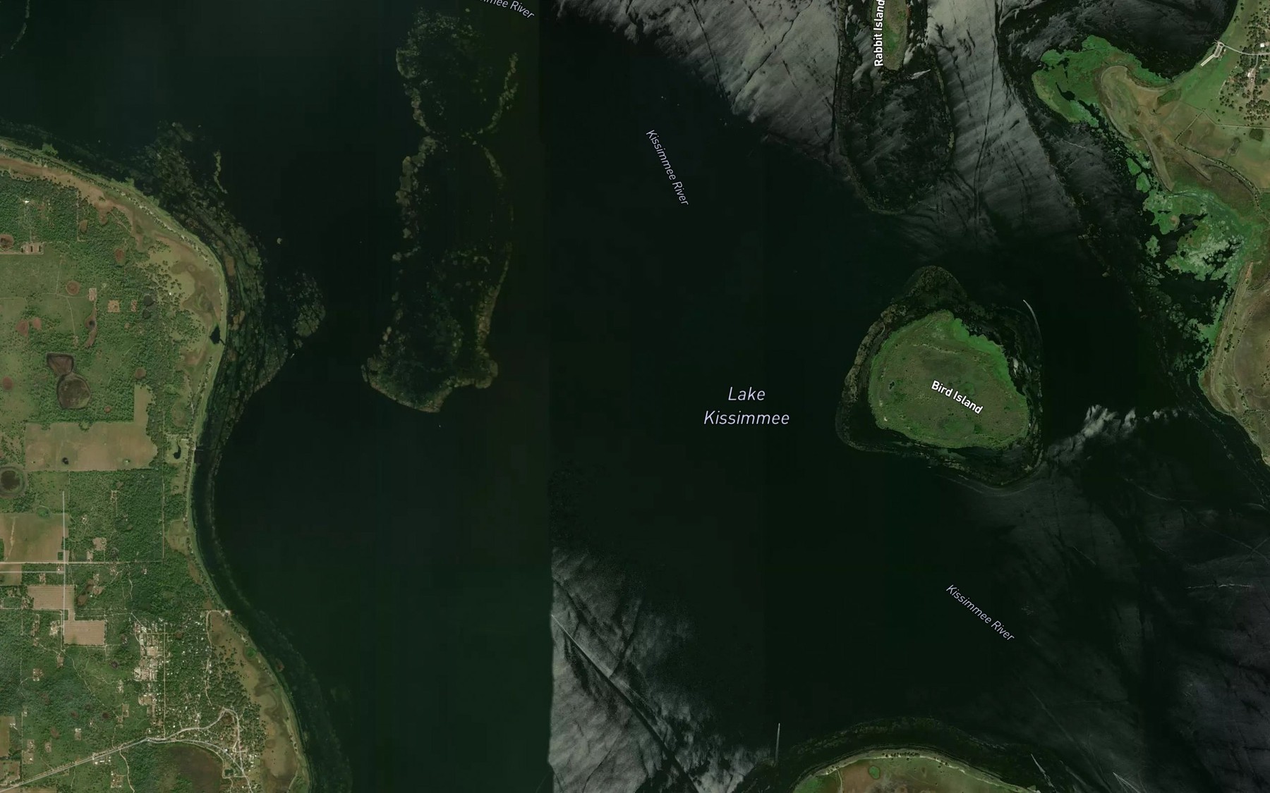 Satellite map of the Center part