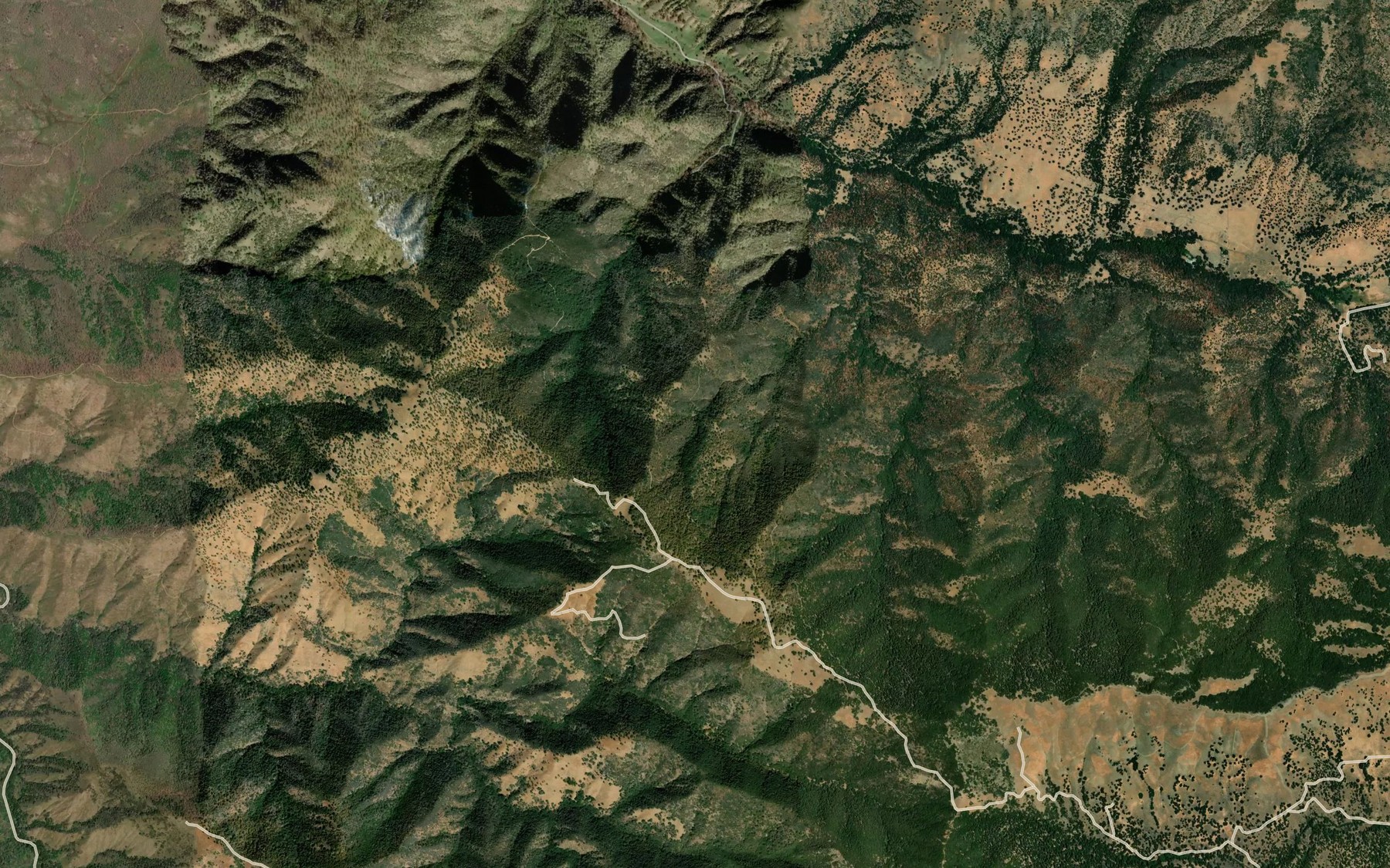 Satellite map of the Rosemarr Spring