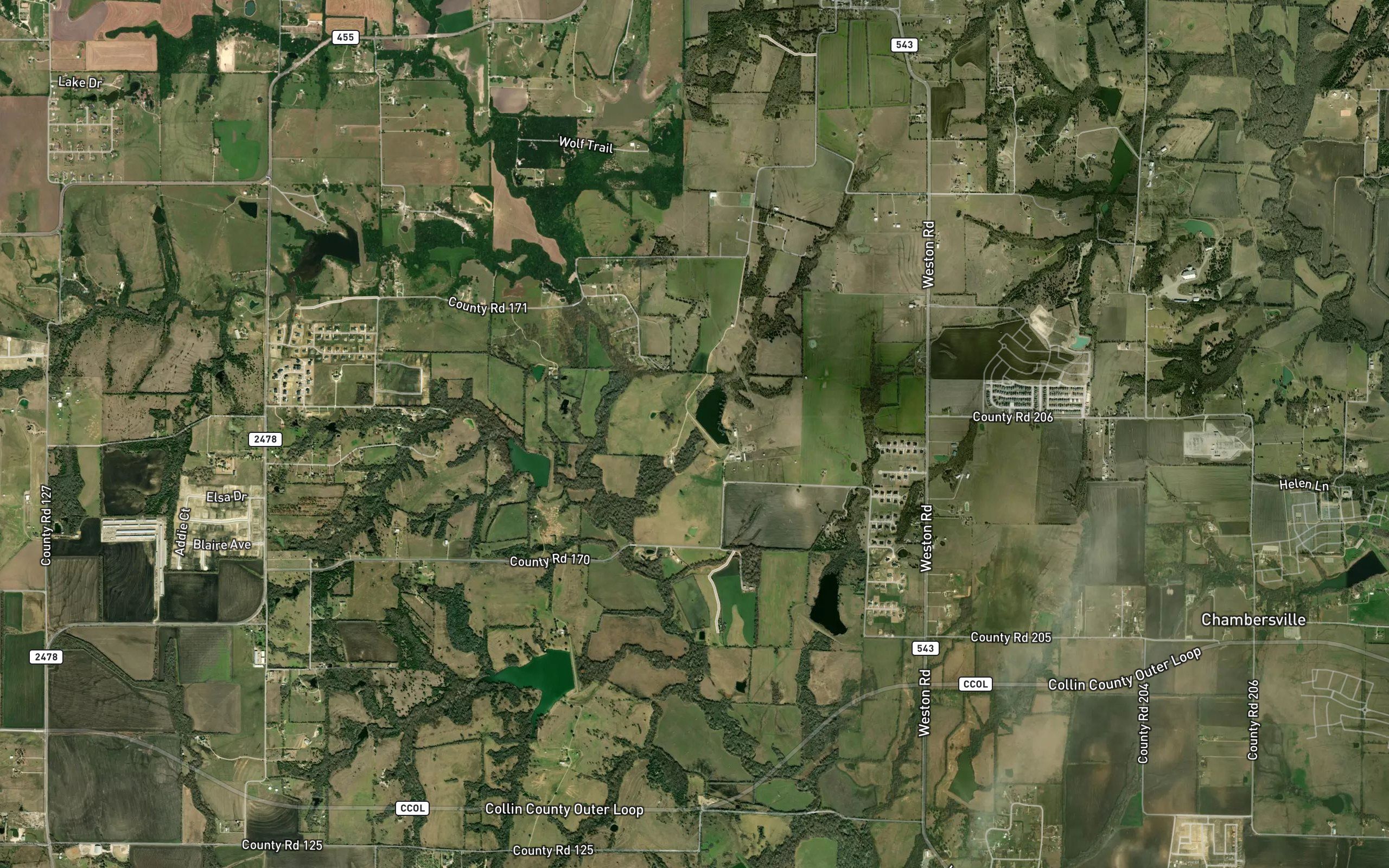 Soil Conservation Service Site 10 Reservoir