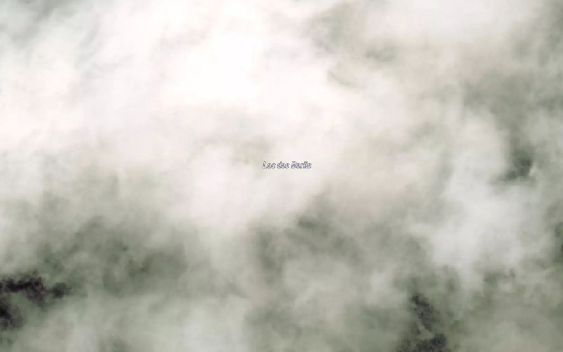 Satellite map of the Lac des Barils