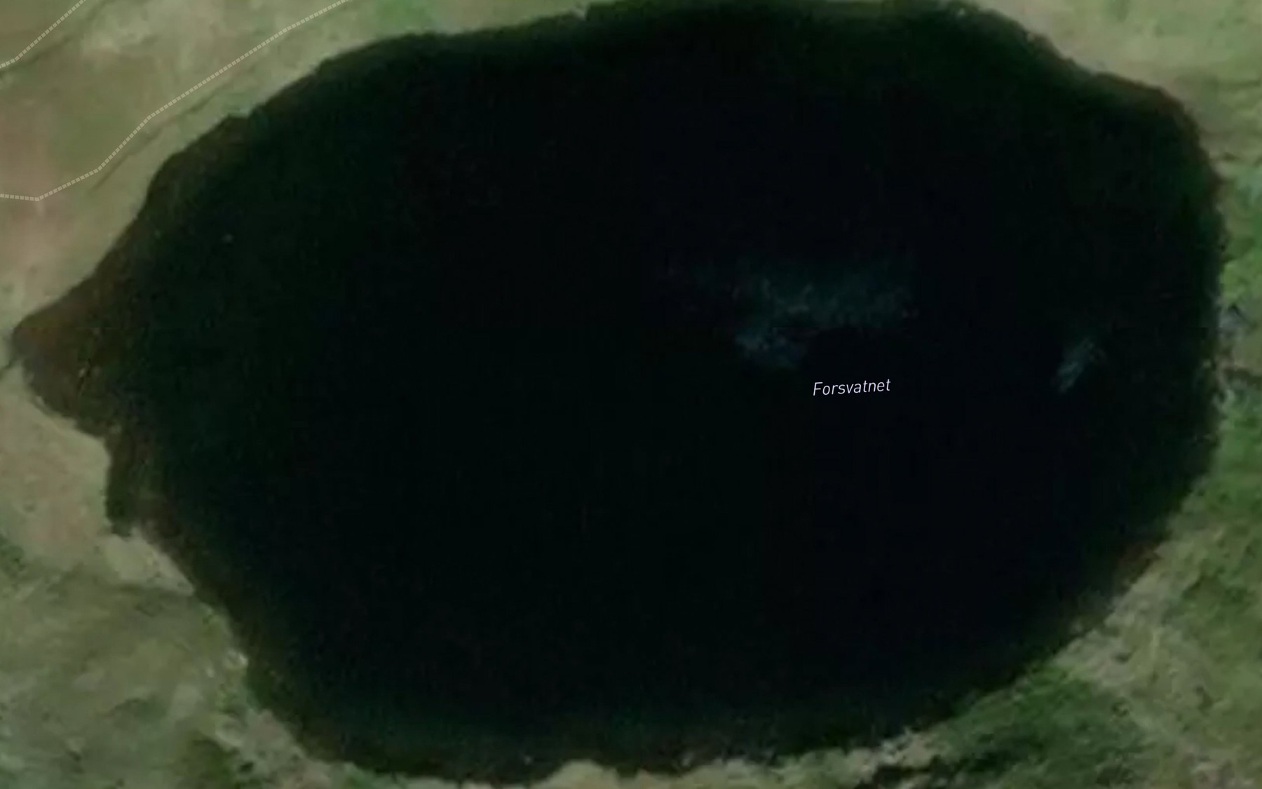Satellite map of the Forsvatnet