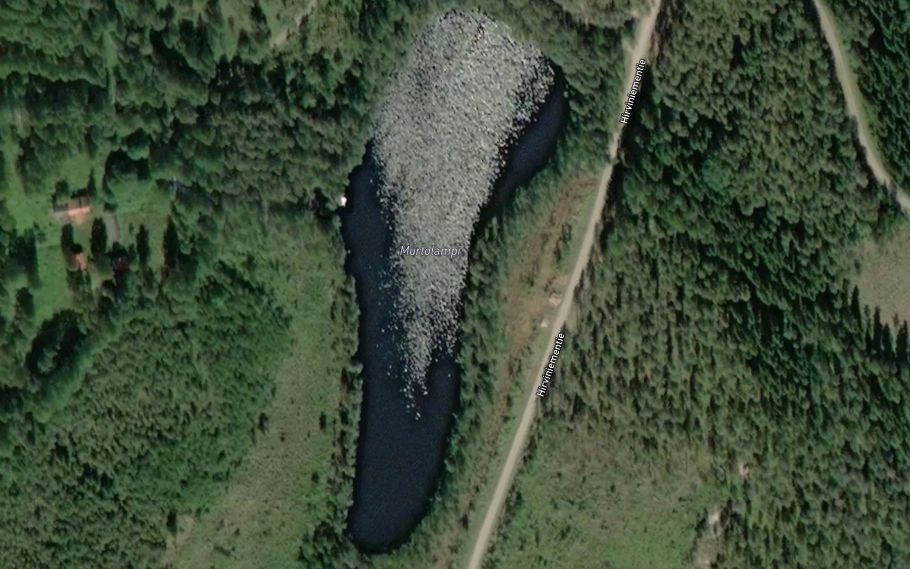 Satellite map of the Murtolampi