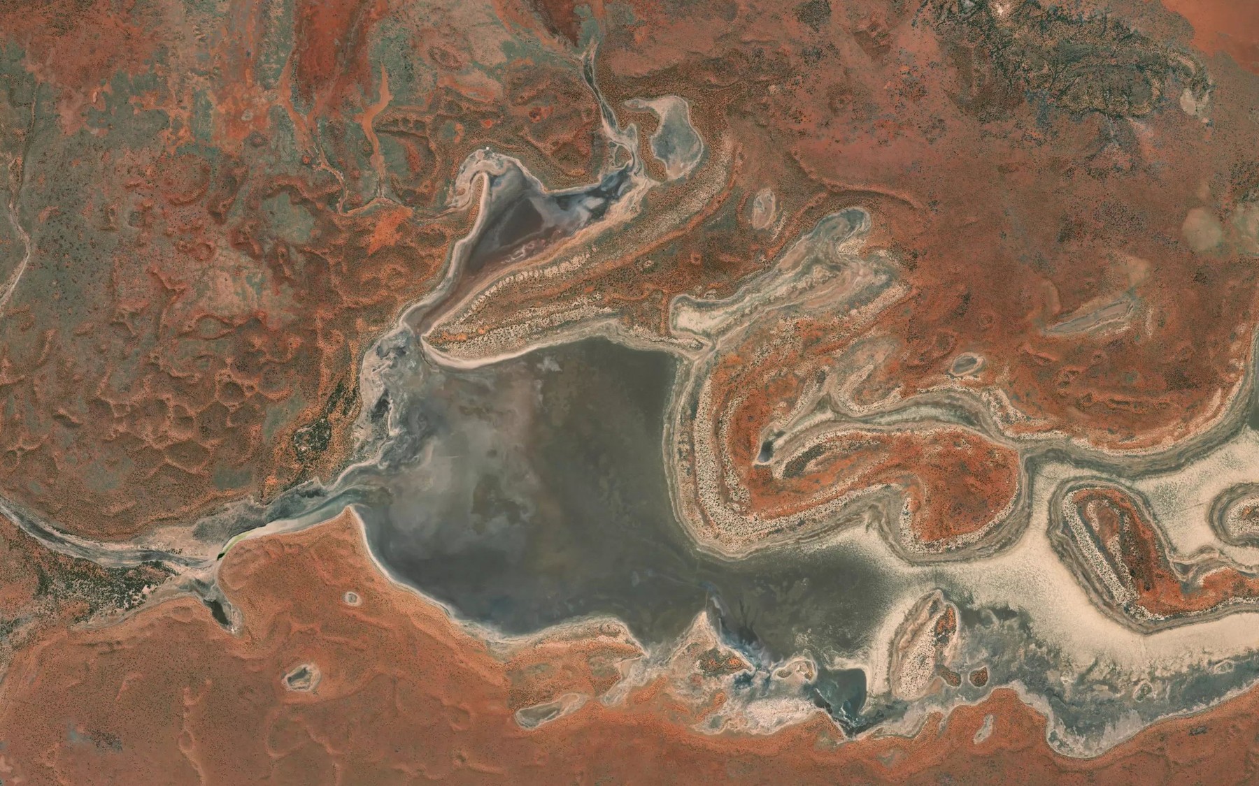 Satellite map of the Lake Gillen