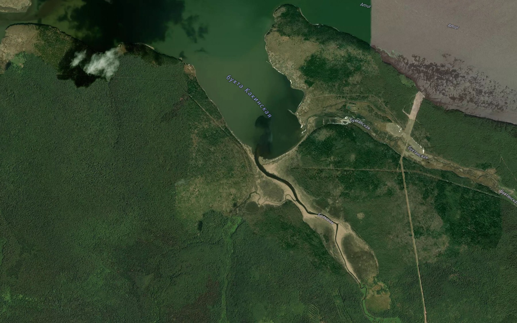 Satellite map of the Bol'shaya