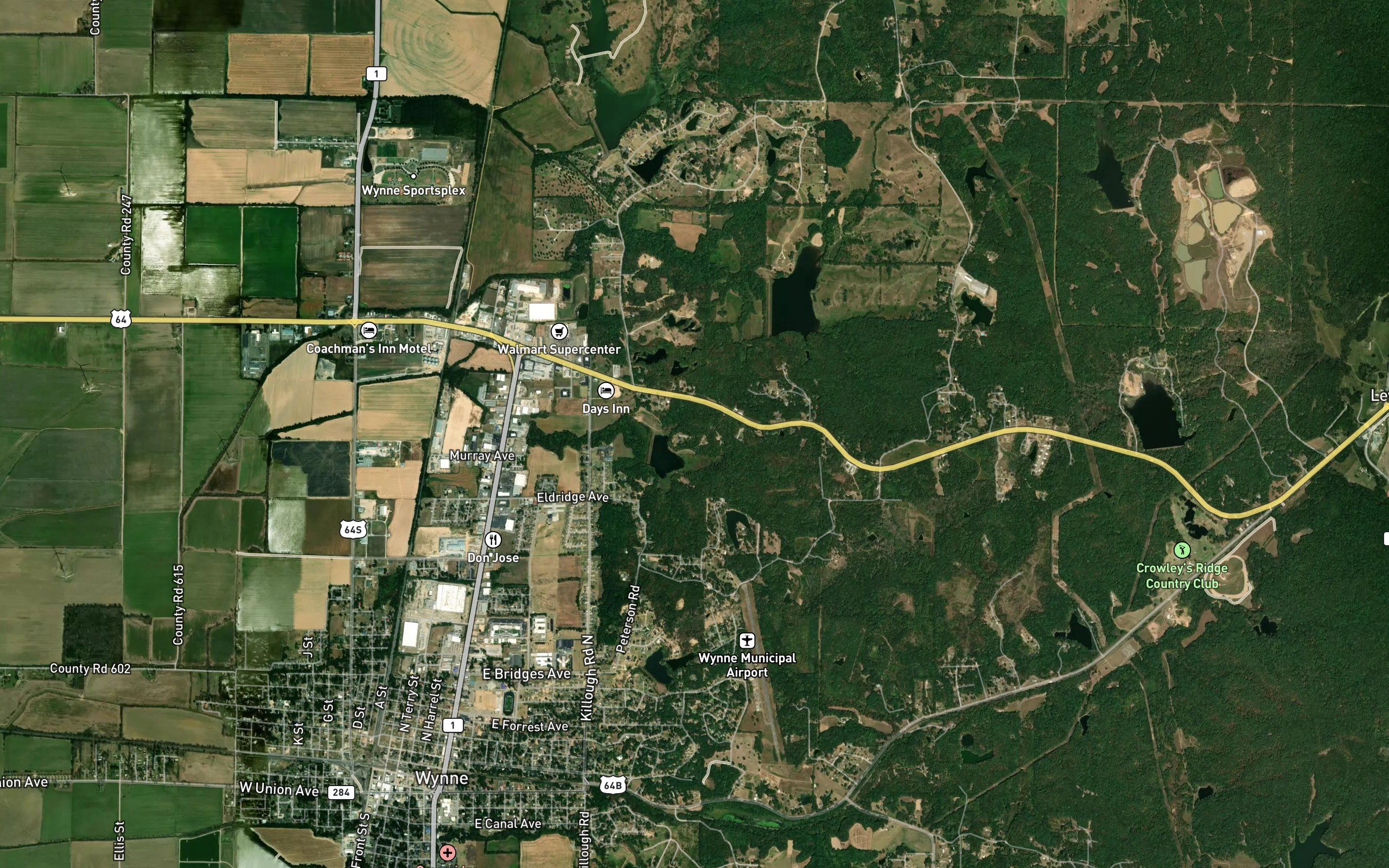 Caney Creek Site Four Reservoir
