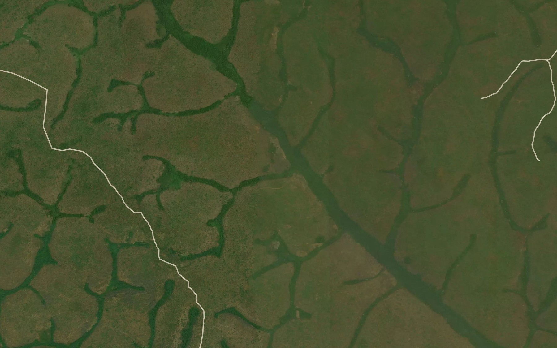Satellite map of the Bedan