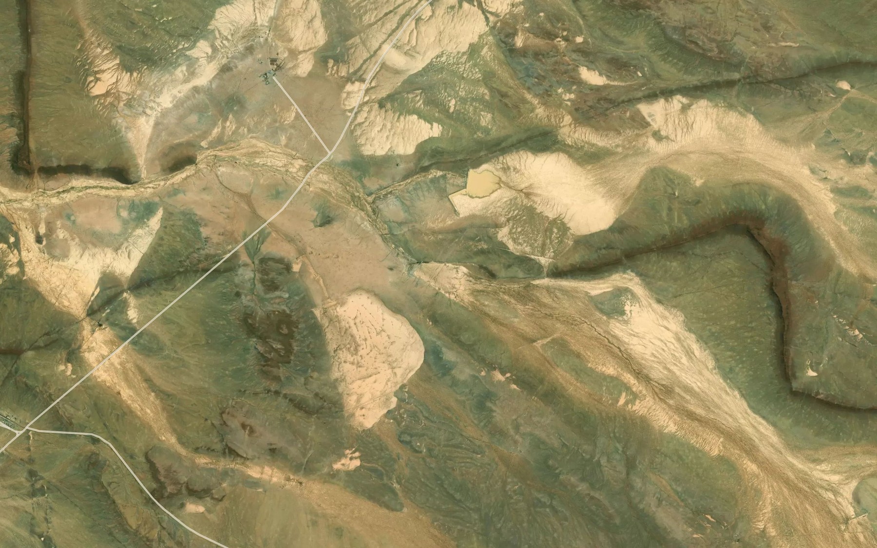 Satellite map of the Ou-Kootjieskolkdam