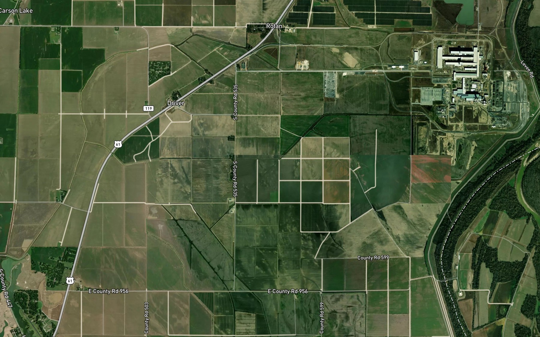 Satellite map of the Ditch Number 25