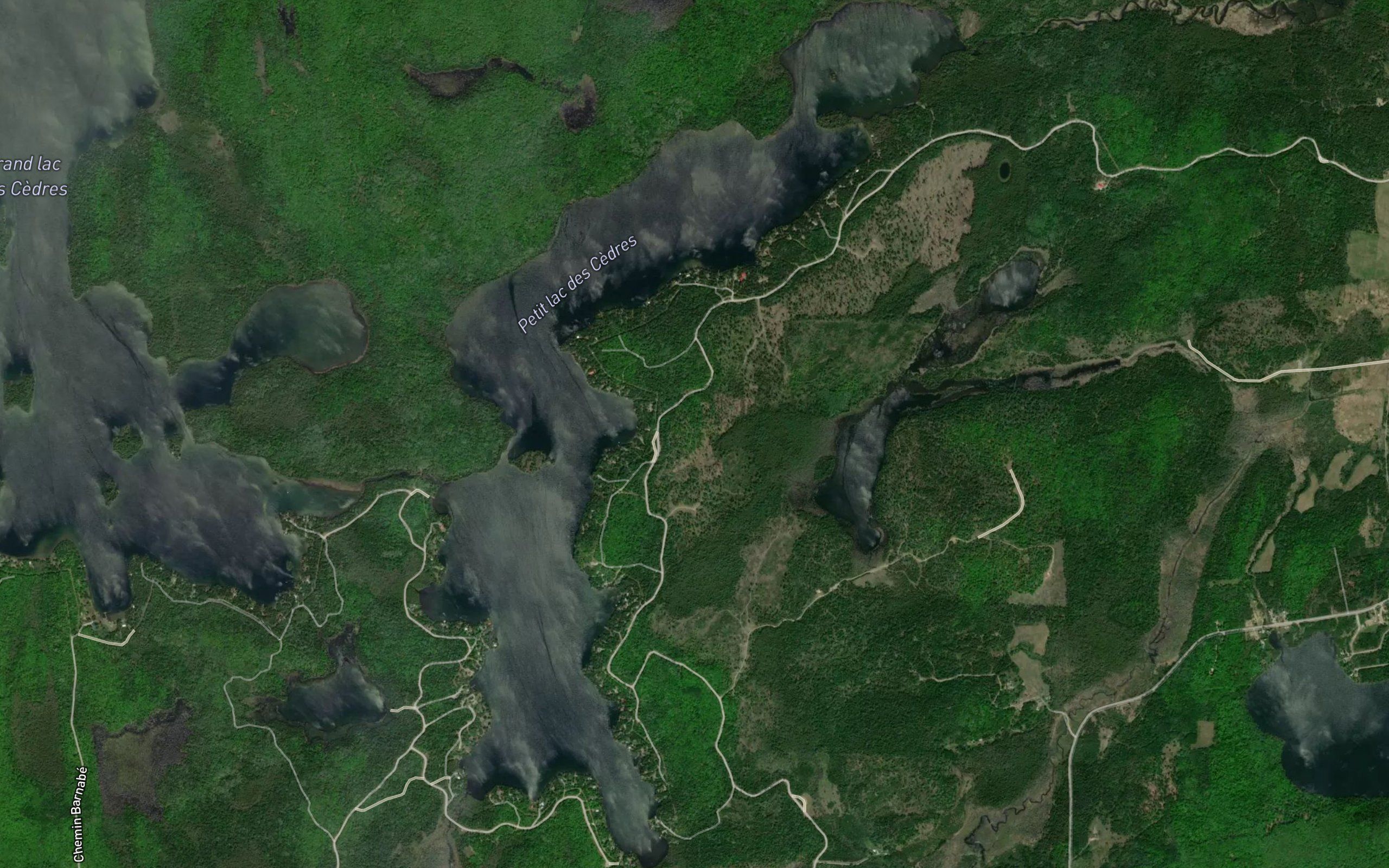 Petit lac des Cedres