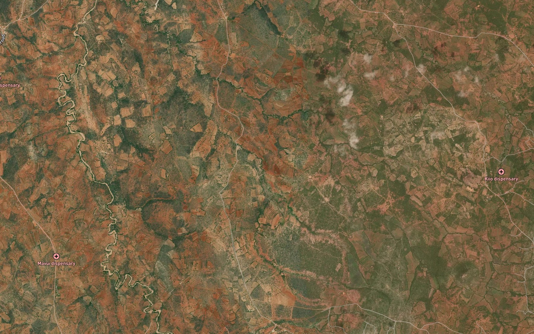 Satellite map of the Yinzyei