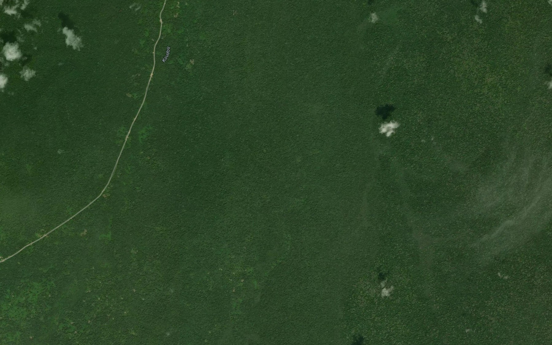 Satellite map of the Nabatekok