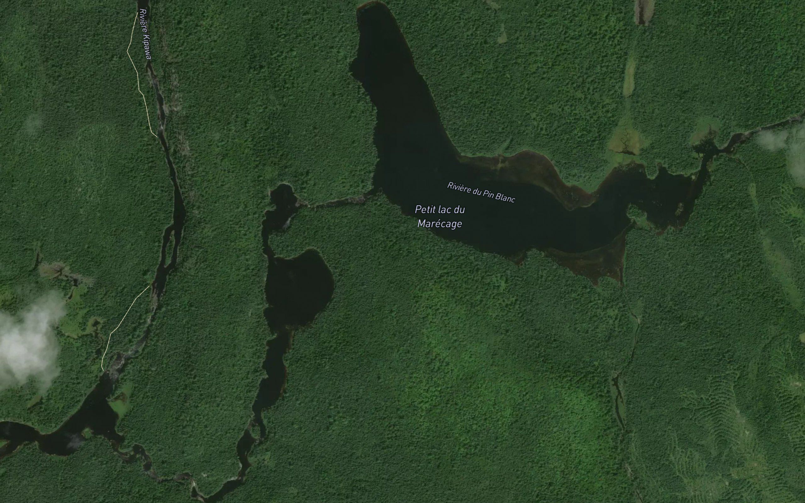 Petit lac du Marecage