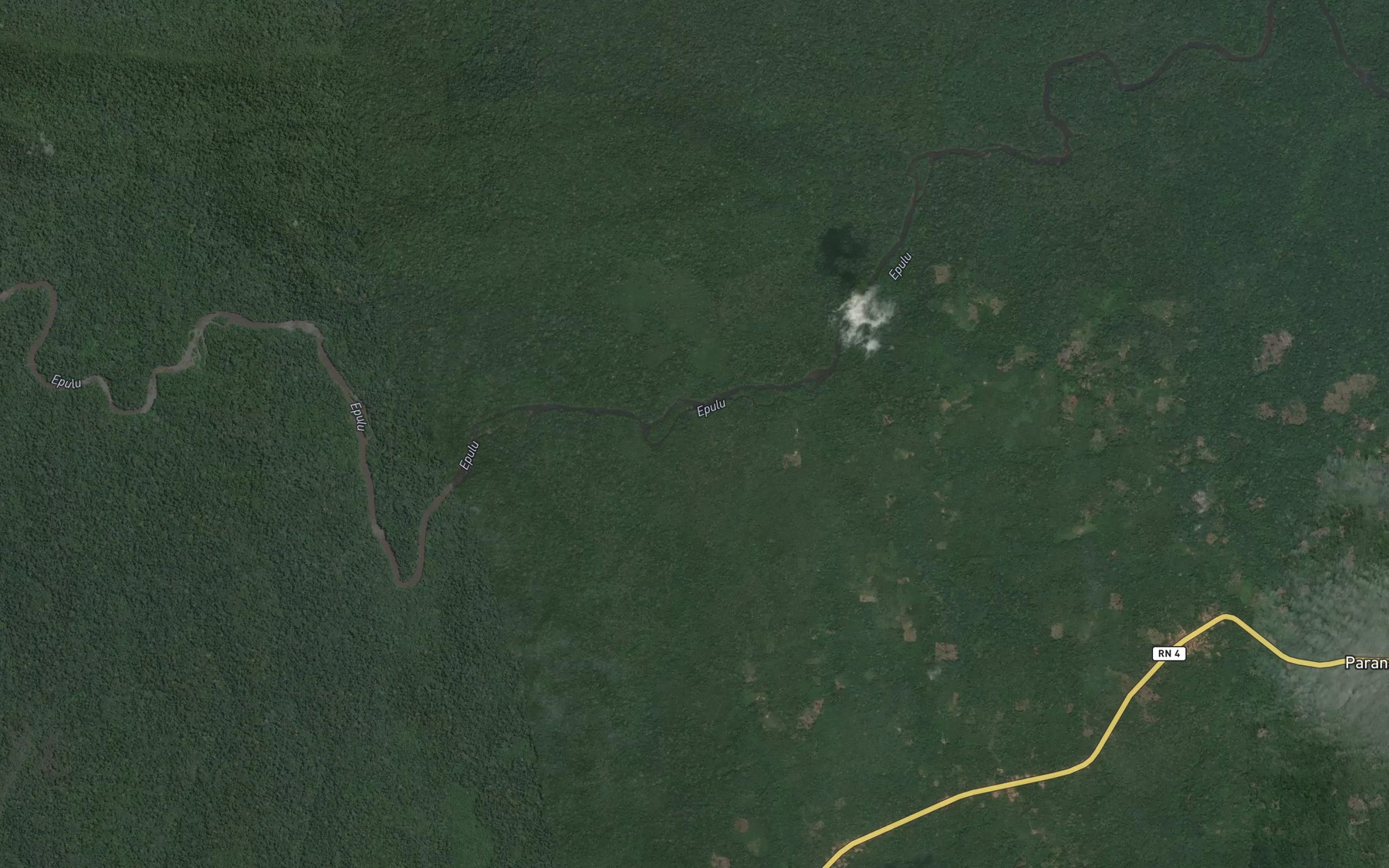 Satellite map of the Zongoluka