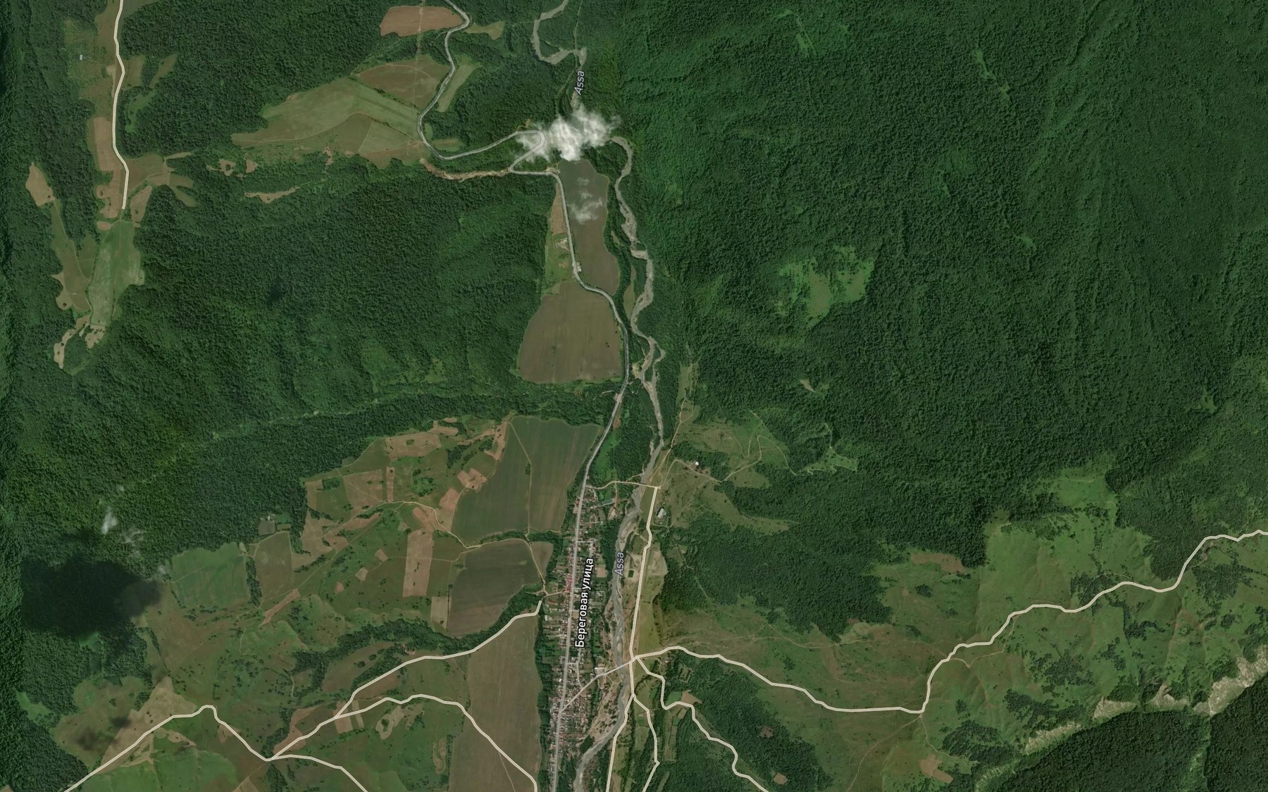 Satellite map of the Bugur-Ali