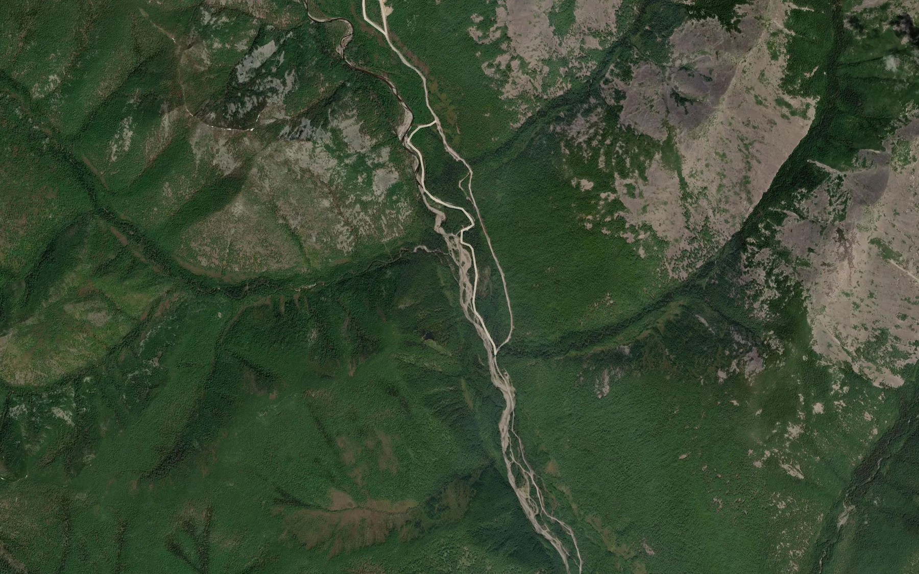 Satellite map of the Temnyy