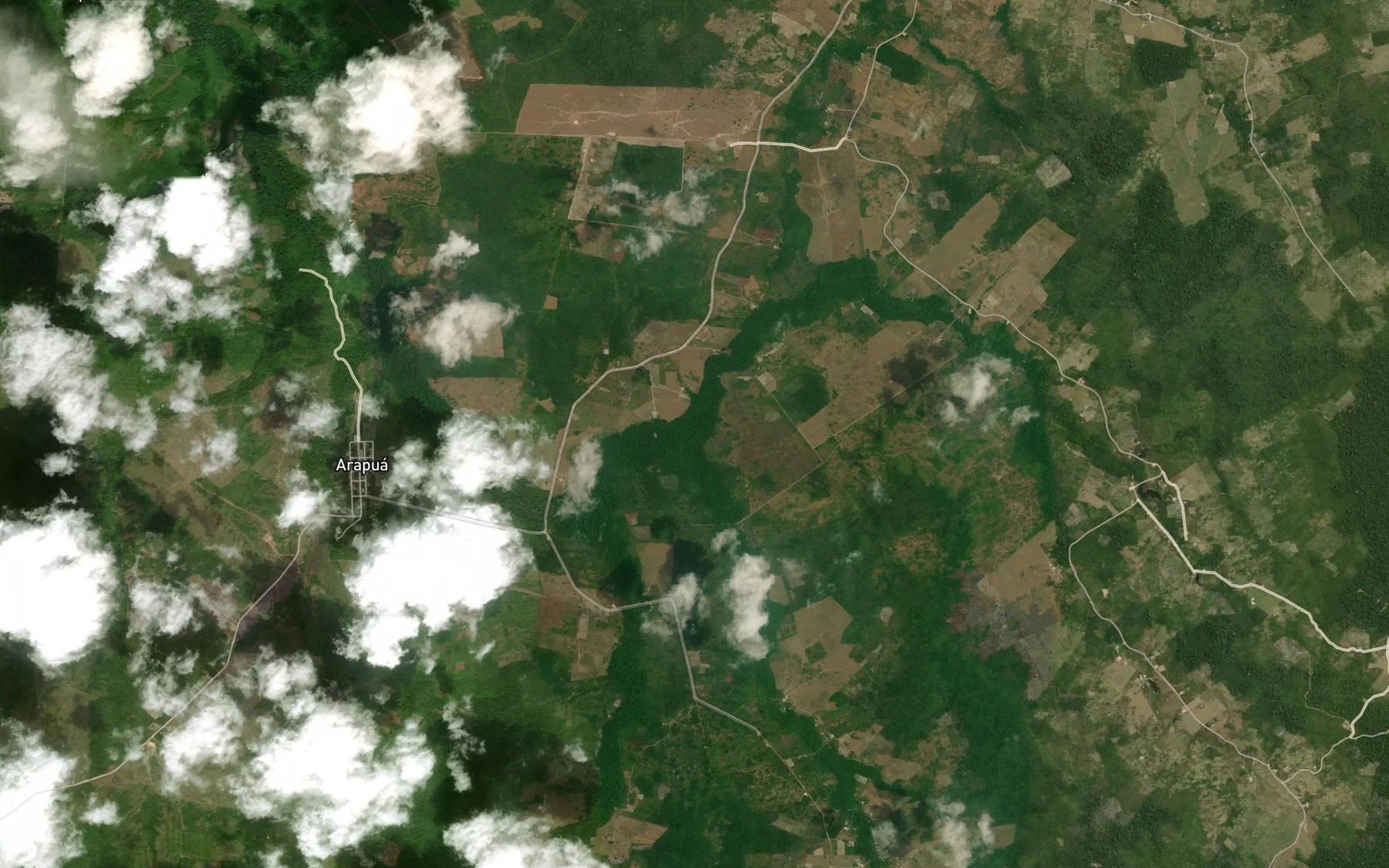 Satellite map of the Igarape do Louco