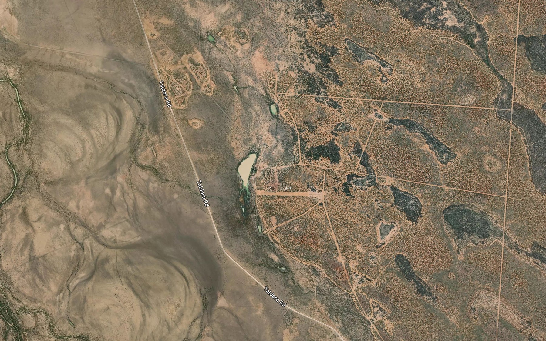 Satellite map of the The Lake