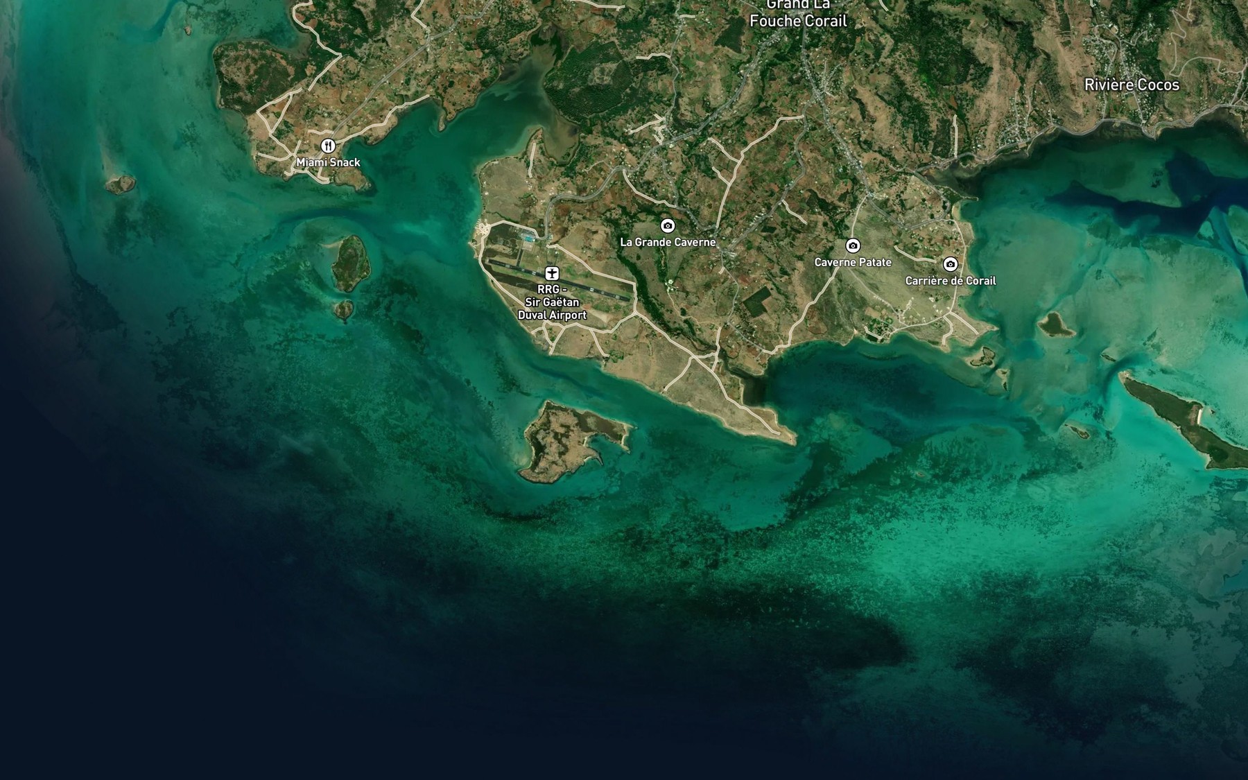 Satellite map of the Bengelique