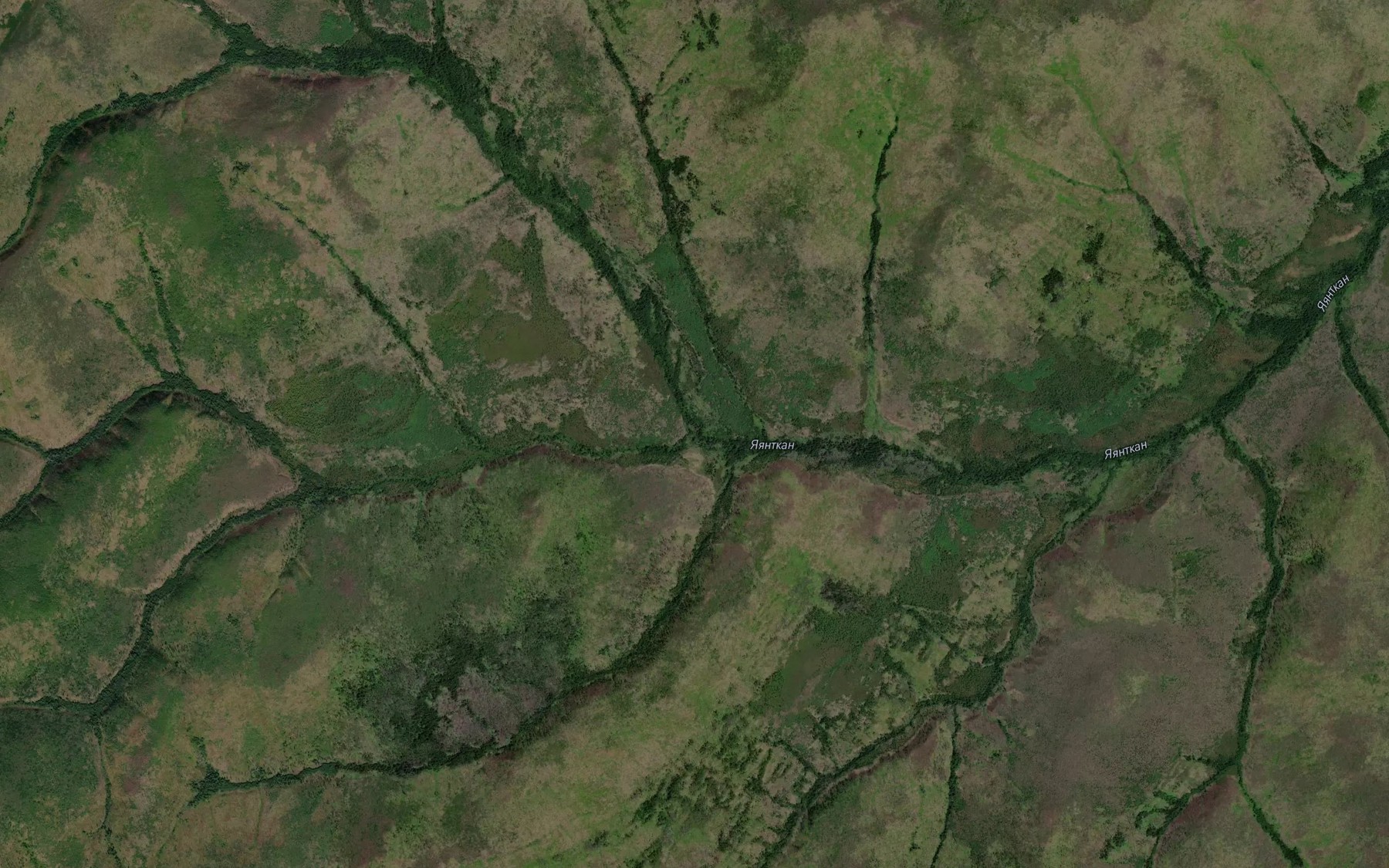 Satellite map of the Pravyy Yayantkan
