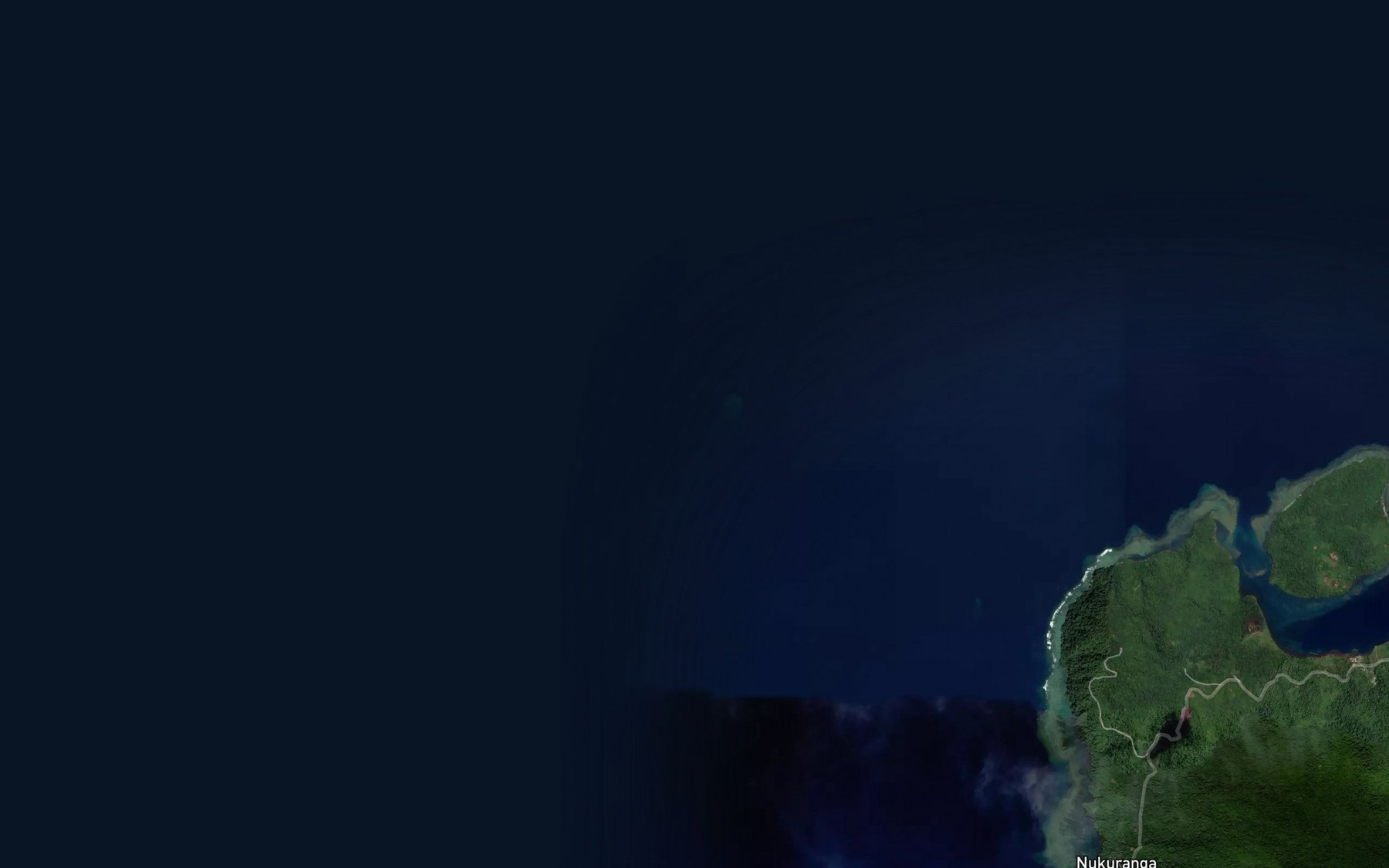 Satellite map of the Eli Reef