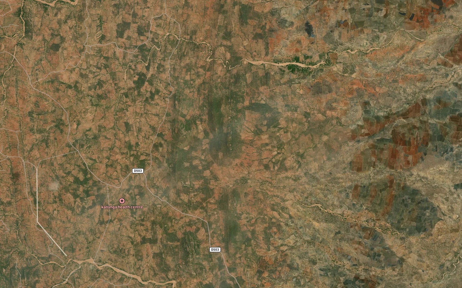 Satellite map of the Munukathi