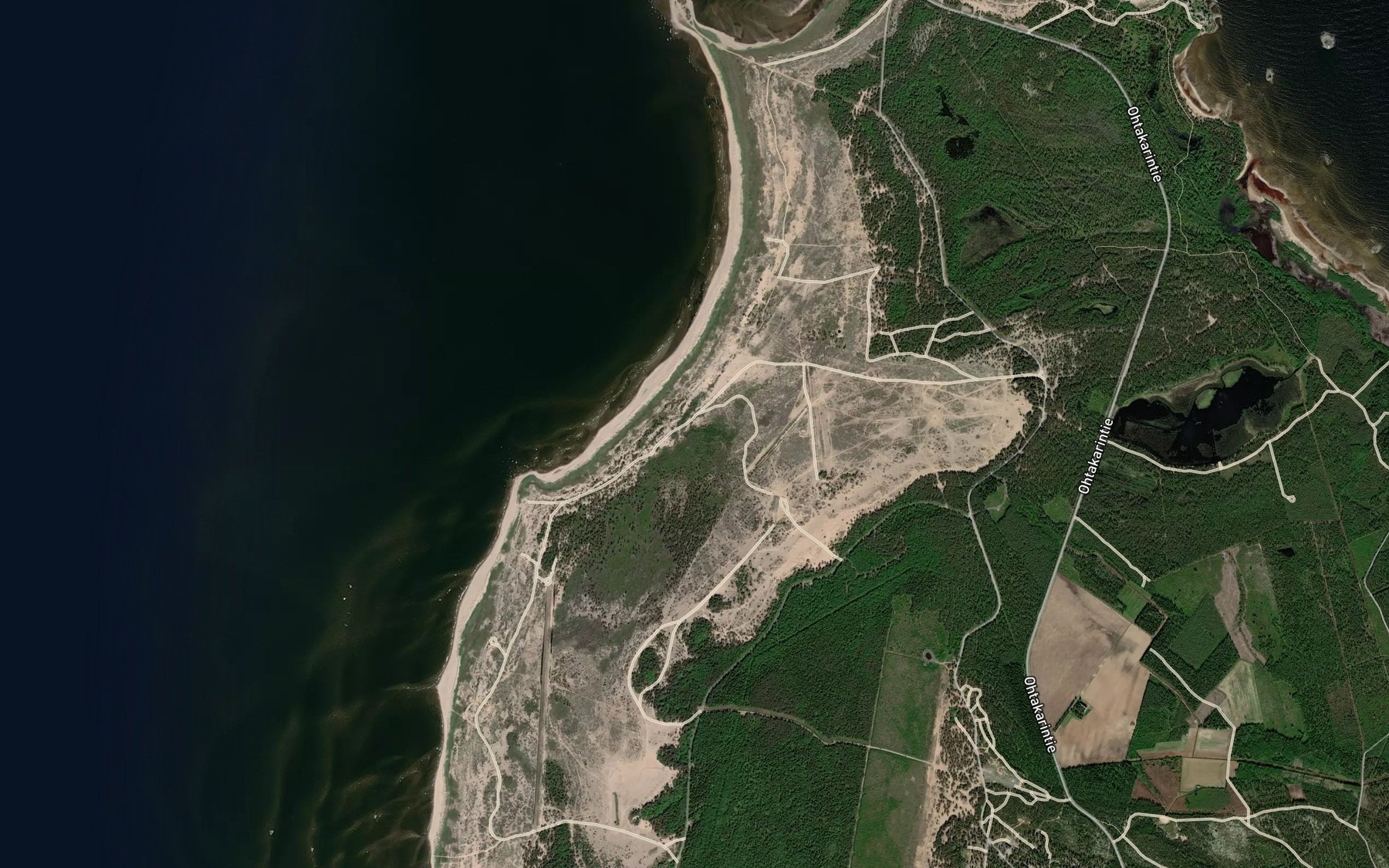 Satellite map of the Nikunpauha