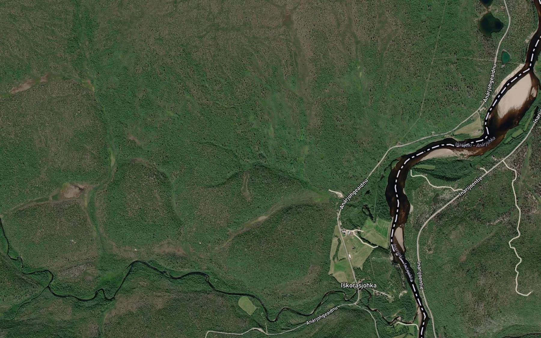 Satellite map of the Golggohasaja