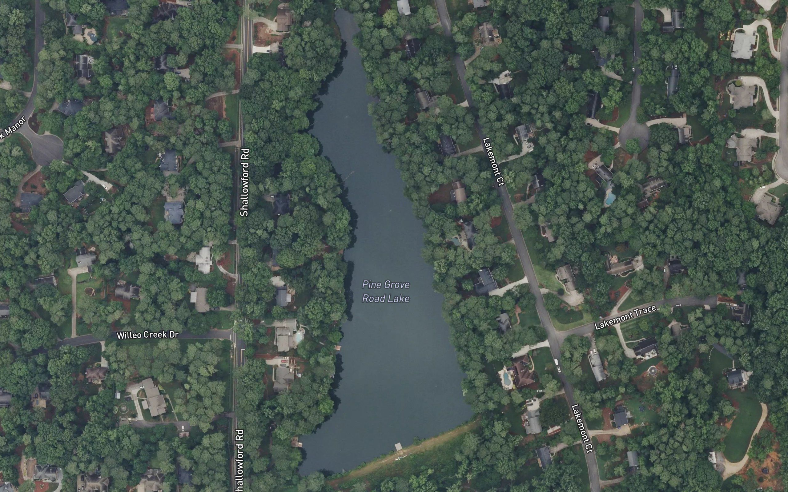 Pine Grove Road Lake