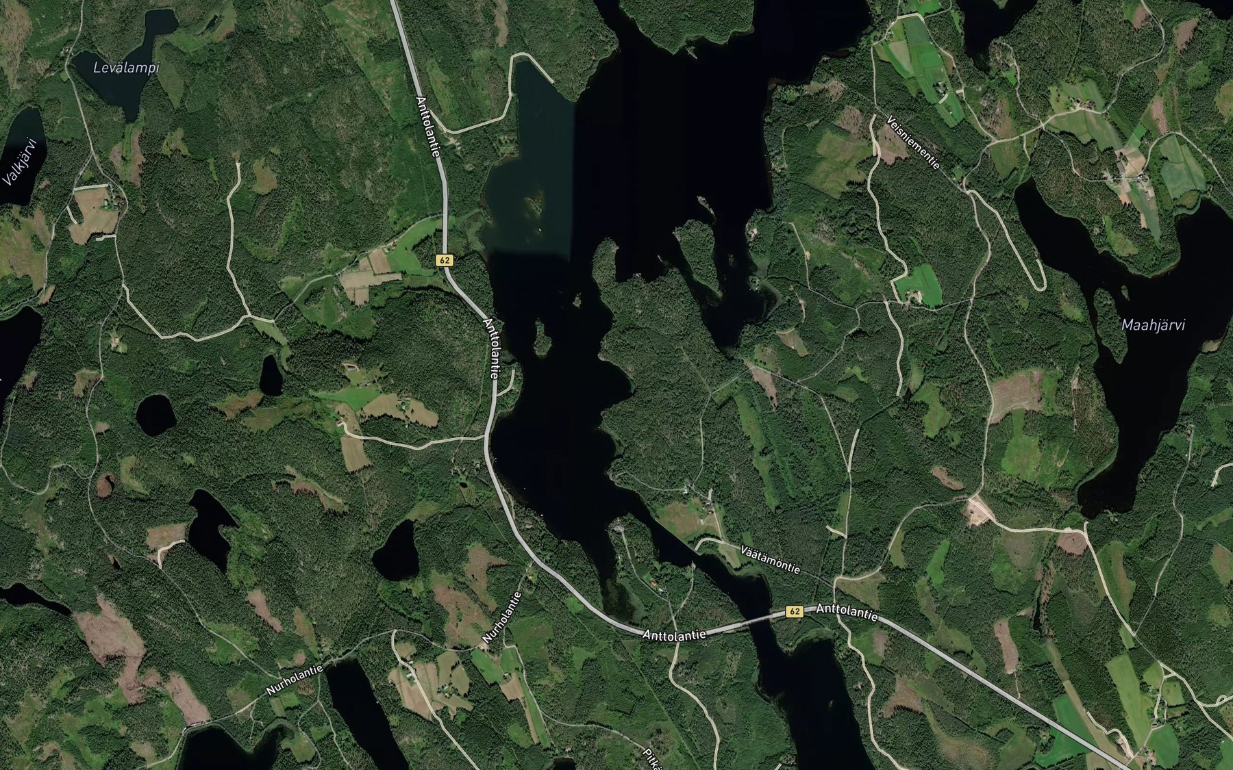 Satellite map of the Harankaarre