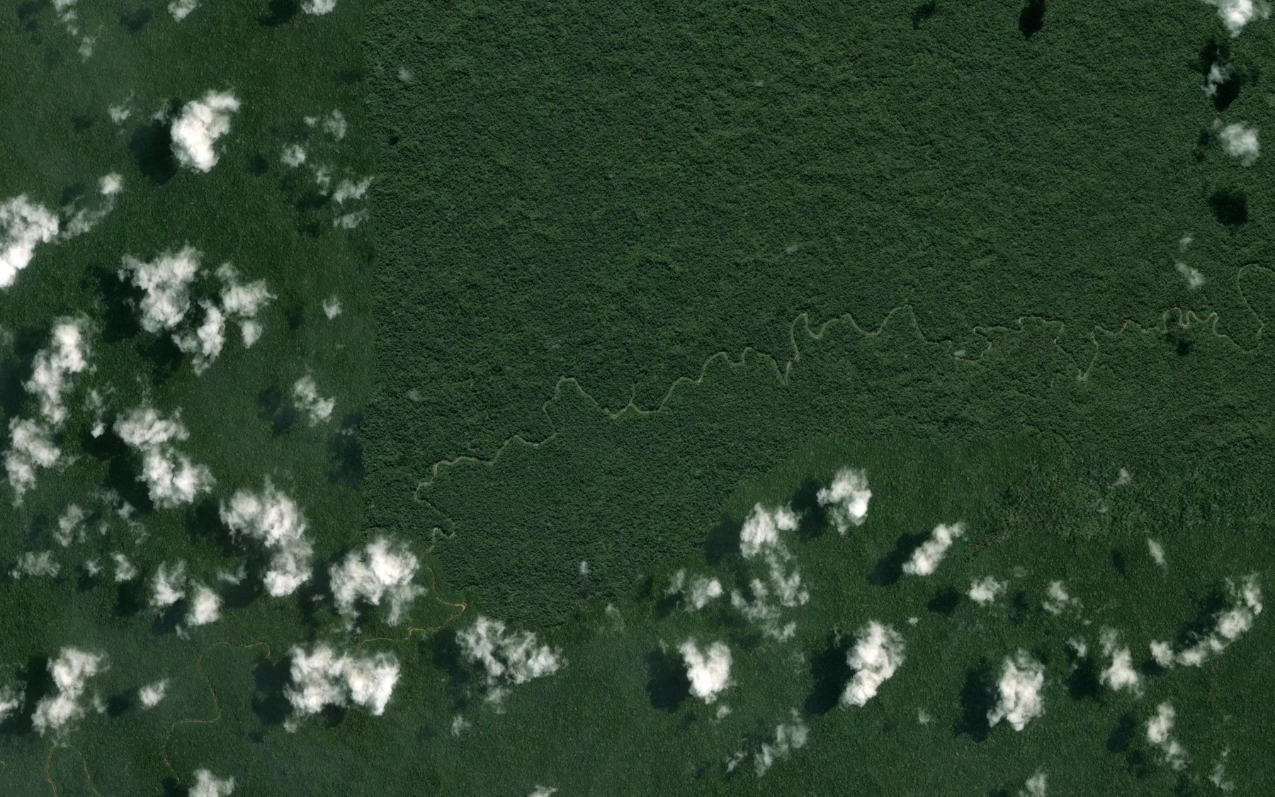 Satellite map of the Quebrada Ishanga
